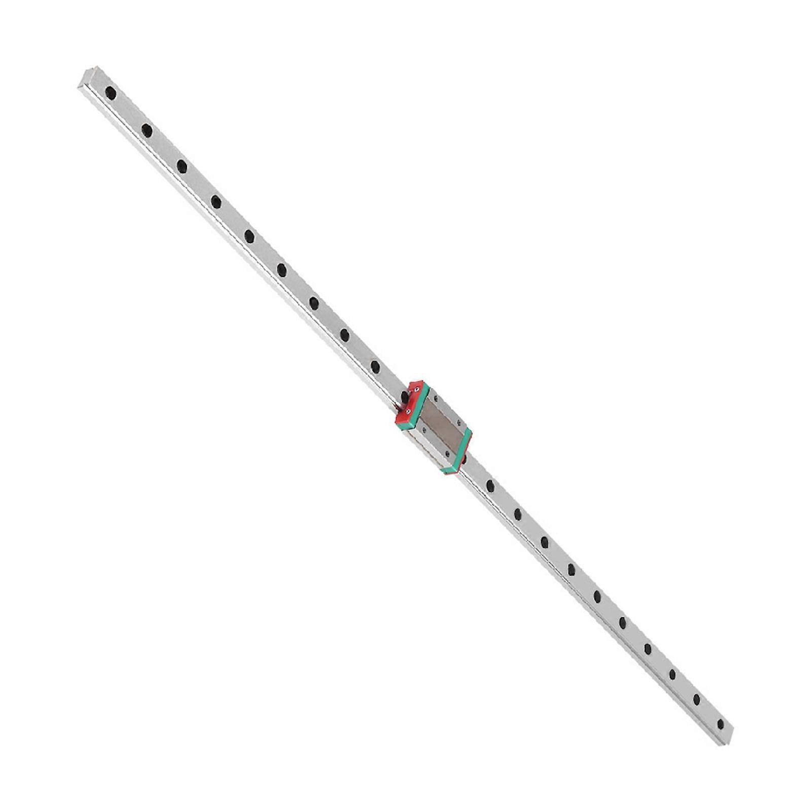 550mm Miniature Accurate Linear Slide Rail Guide Block Metal