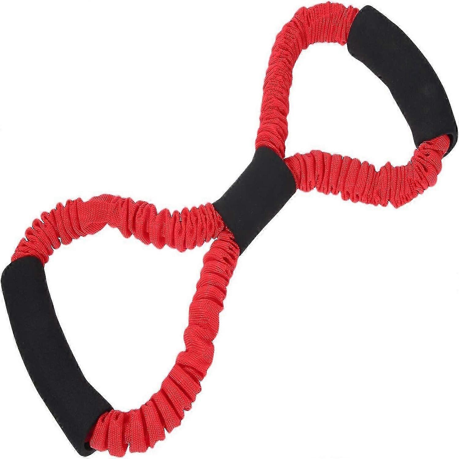 Rehabilitation 8-character Rally Exercise Arm Strength Grading Puller (red 40LB)