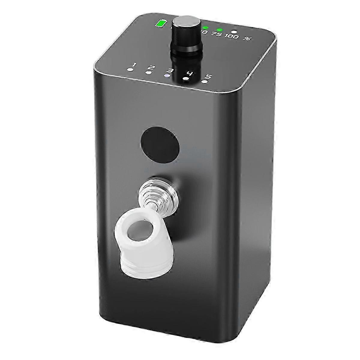Tattoo Needle Cleaning Machine Black Automatic Model Inductive Flushing Magnetic Base Hygienic Design