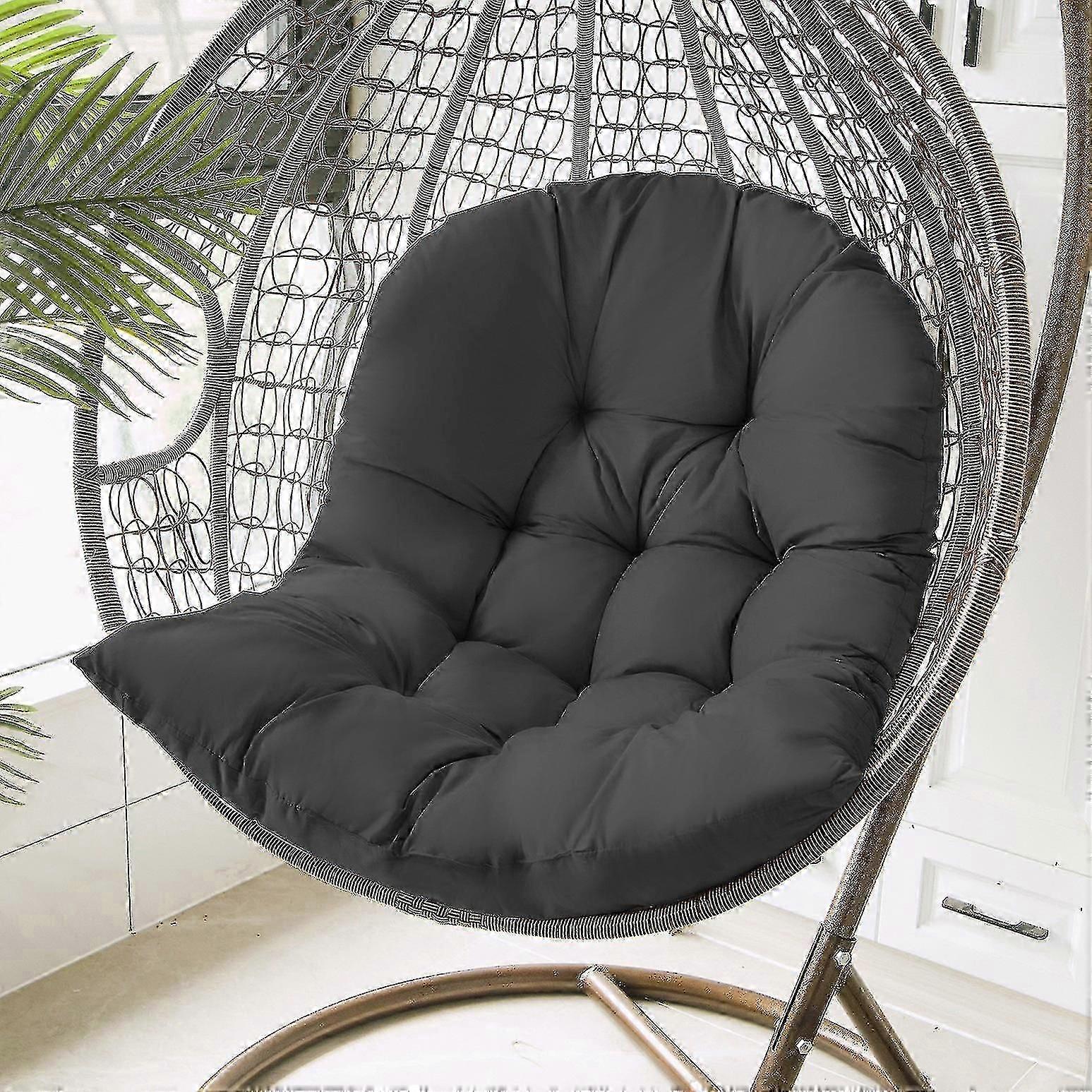 Black Hanging Basket Cushion Swing Rattan Chair Cushion Cradle Cushion Cushion