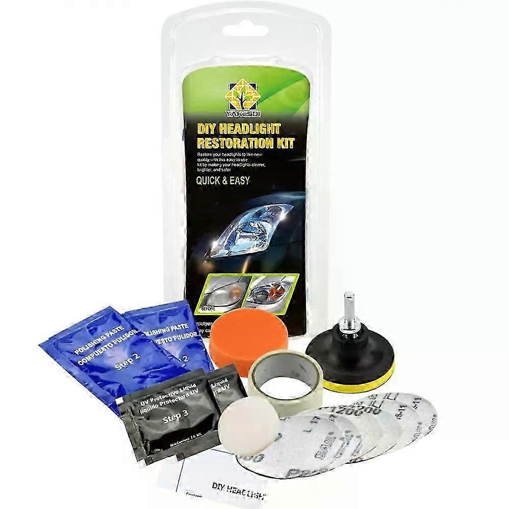 Scheinwerfer Politur Kit, Scheinwerfer Aufbereitung, Scheinwerfer Reparatur Kit