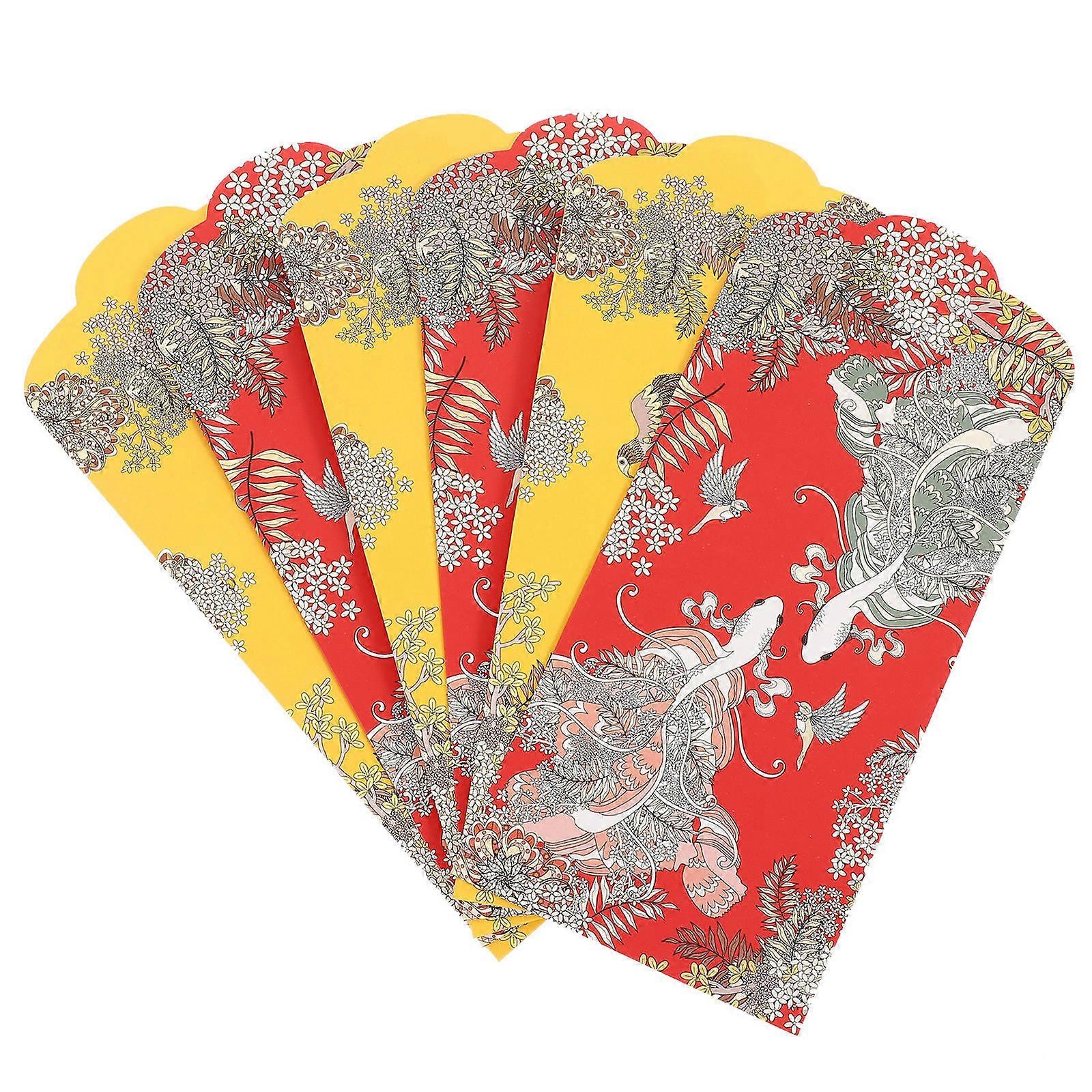 Red Envelopes Japanese Style Money Bag for Storage Use 20Pcs Assorted Color