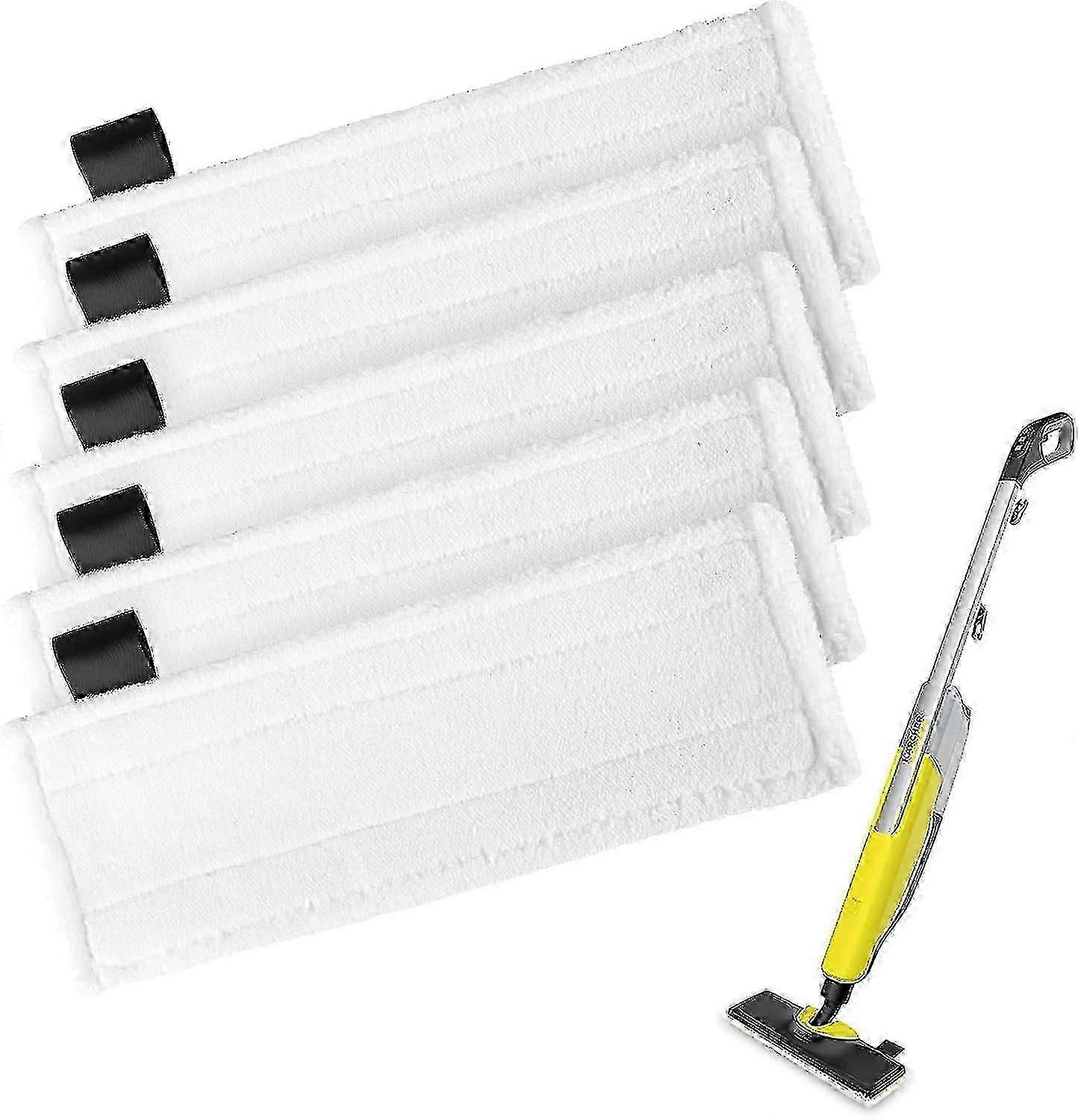 5 Pack Karcher Steam Cleaner Pads, Compatible with Karcher Easyfix SC2 SC3 SC4 SC5 Series, Steam Cleaner Accessories ClP2