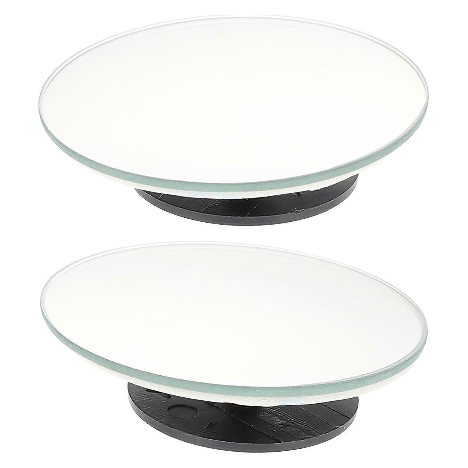 Practical Rear View Mirror For Car Parking Blind Spot Detection 4.8X4.8cm Size 1 Set