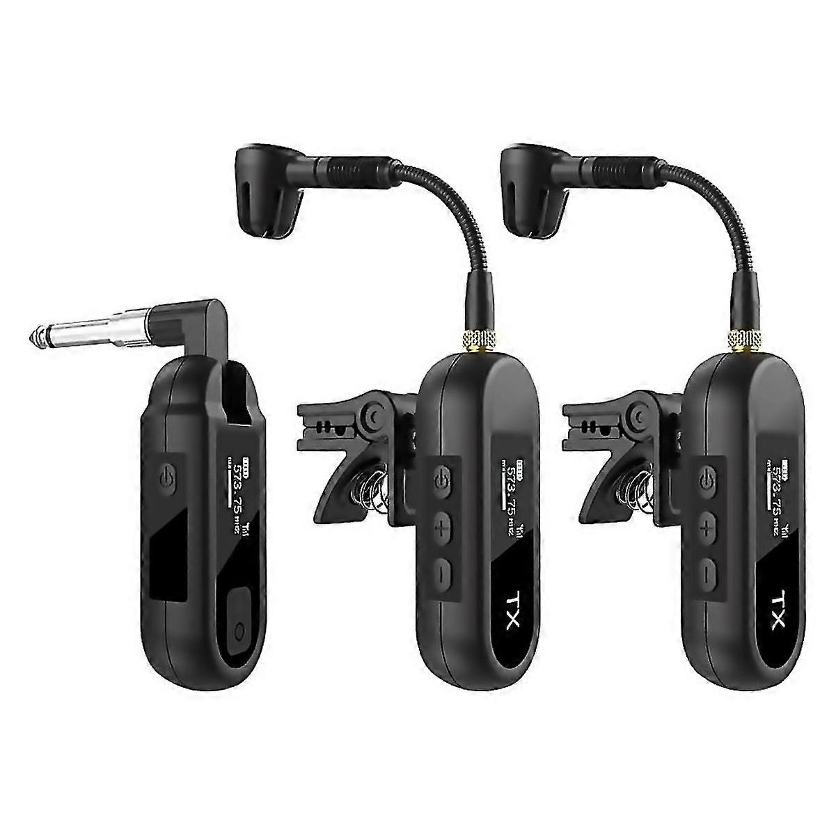 For Microphone Transmitter Receiver 100ft Transmission Guitar Audio Mixer