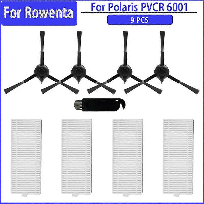 Apply Main Side Brush Filter Mop For Polaris PVCR 6001 IQ Home Aqua/Beko VRR80214VB VRR94314VB Robot Vacuum Cleaner Accessories