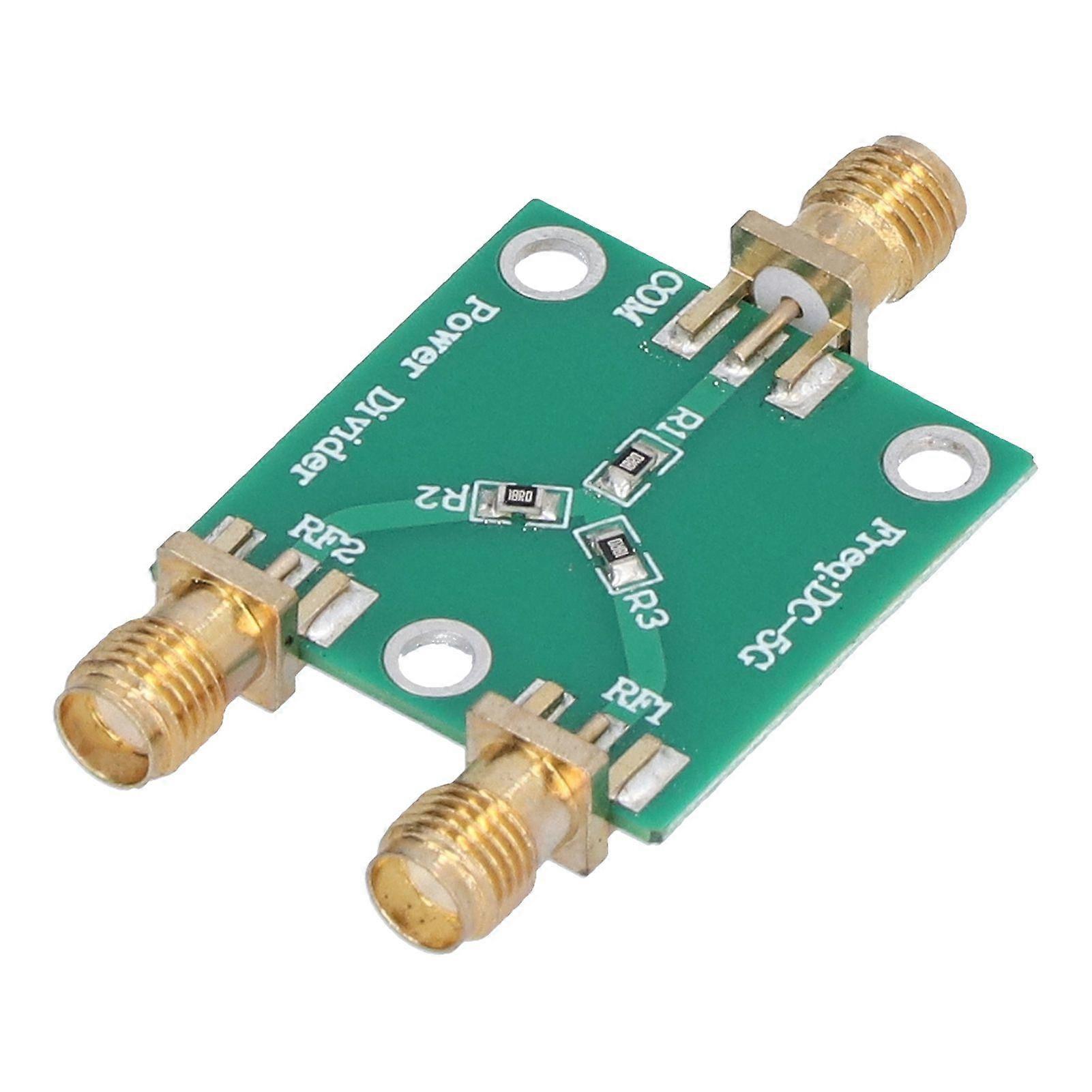 Resistance Power Divider Module RF 2 Way Splitter Board Distributor DC5GHz 6dB 0.5W
