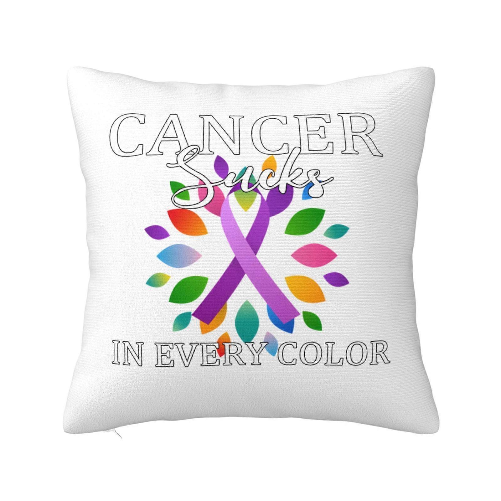 I'm A Survivor Super Soft Pillow Case Cover with Zipper for Bedroom, Sofa, Couch,Cozy Fuzzy Pillow Shams for All Seasons Square Pillow