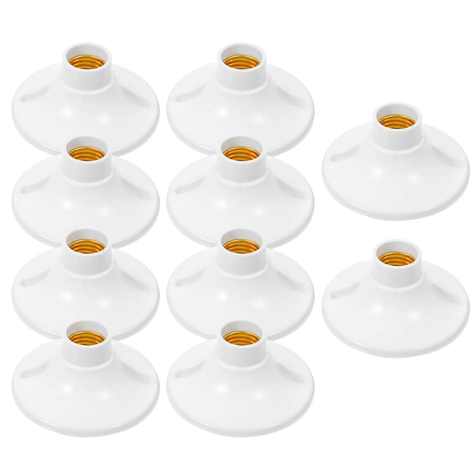 Bakelite Lamp Socket for Ceiling Lamp Screw Base 40Pcs White Material