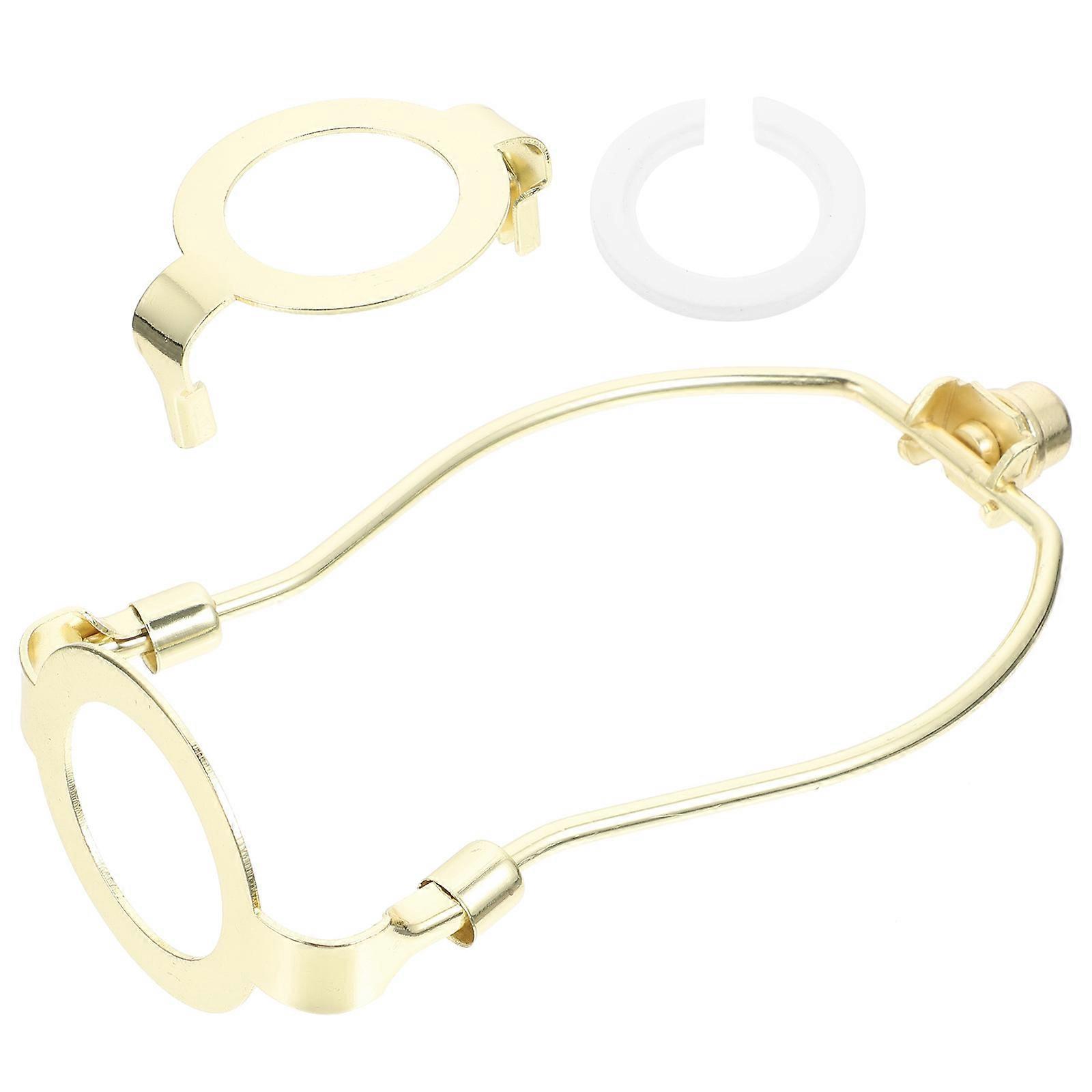 Lamp Harp Bracket Heavy Duty for 5Sets with Gold Lampshade Adapter