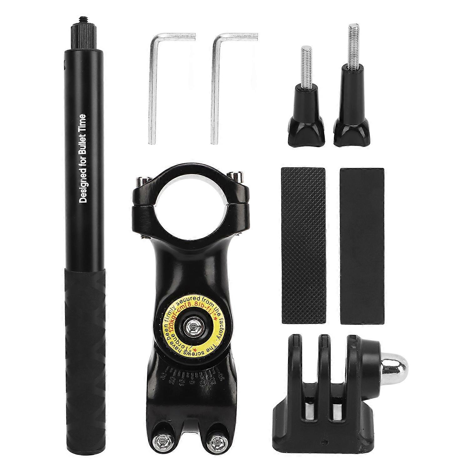 Feature:
1. Applicable Size: The clamp pipe can fix bike and motorcycle handlebars of 29mm?32mm, com