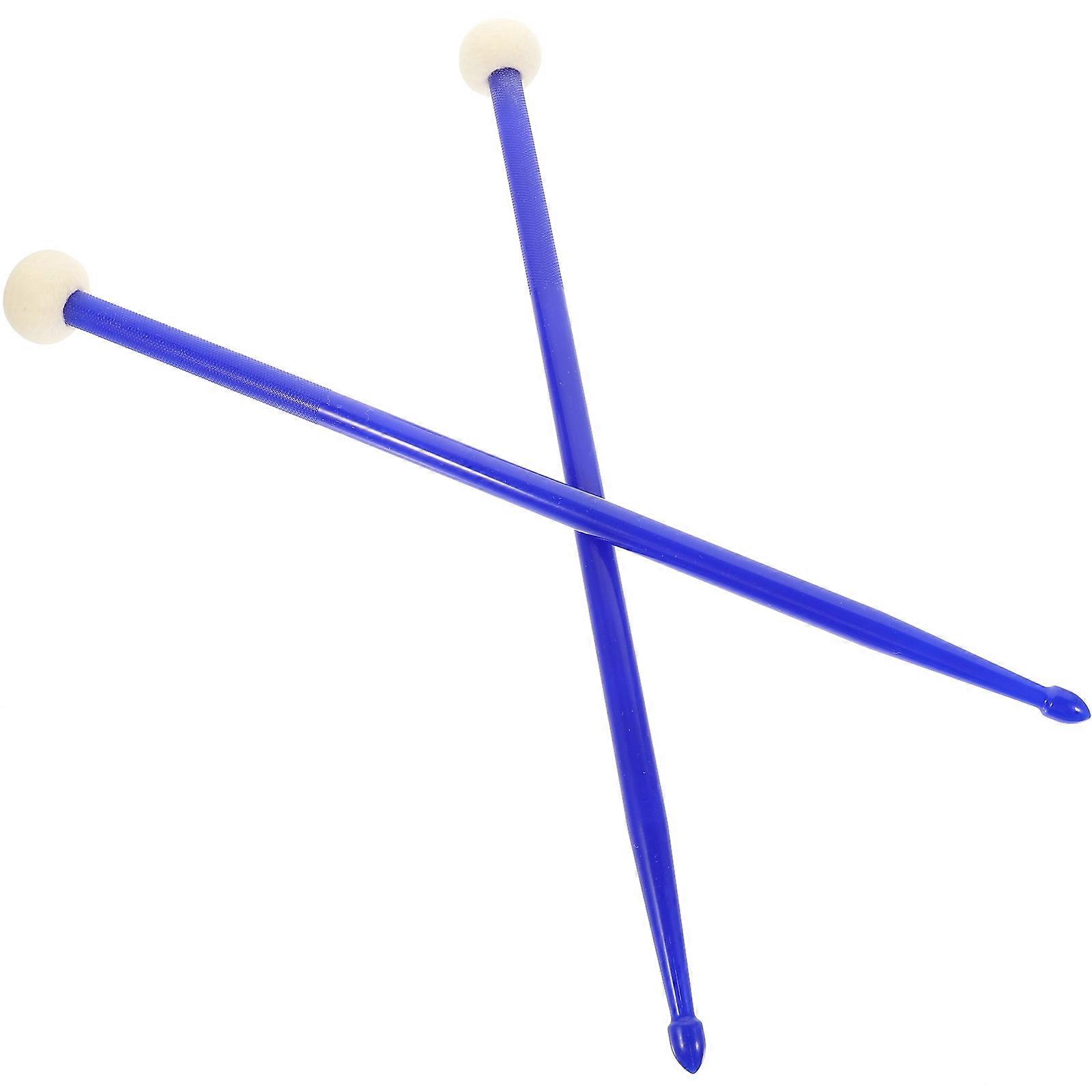 Double-End Nylon Drumsticks for Drum 1Pair Versatile Drum Accessories