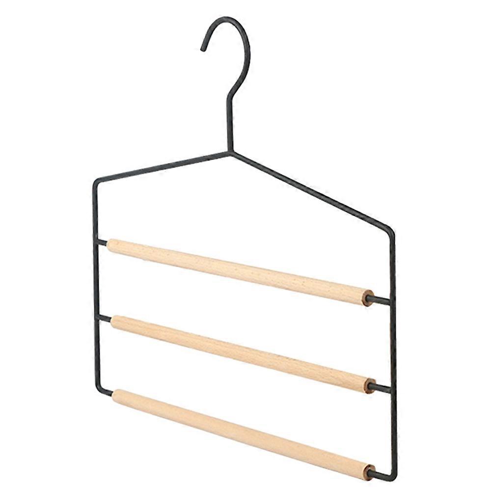 Tiered Pant Hanger For Decluttering And Organizing Clothes In Closet 14.6X12.6X1.9In Material 4Pcs