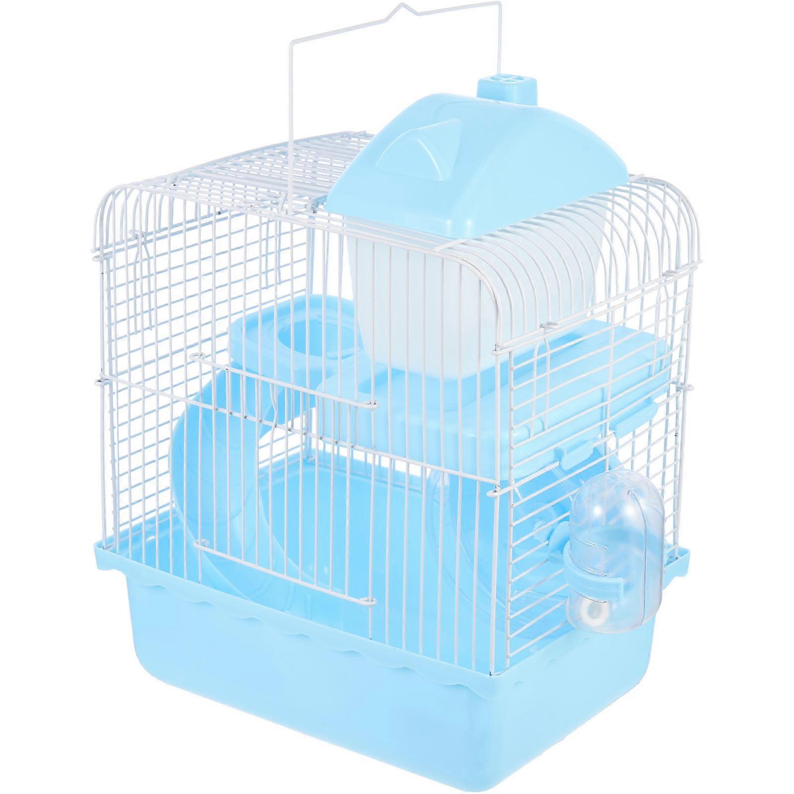 Double-Layer Hamster Nest For Hamsters Designed For Indoor Use Safe Playhouse 2Pcs