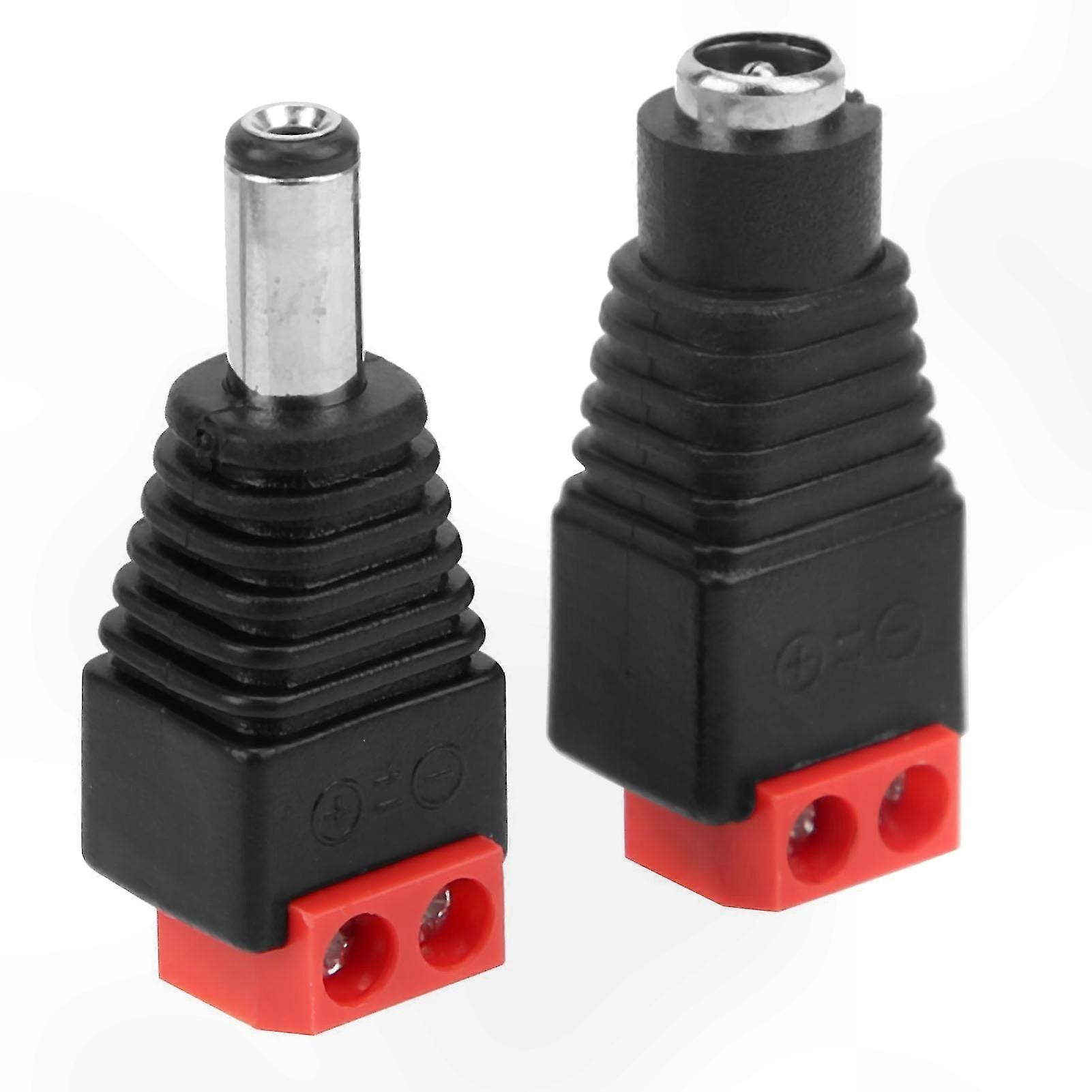 5.5x2.1mm DC Power Plug for CCTV and LED Lighting Systems
