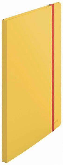 A4 Document Protector - Leitz - 46700019 - 20 Pockets - Capacity 40 Sheets - Yellow