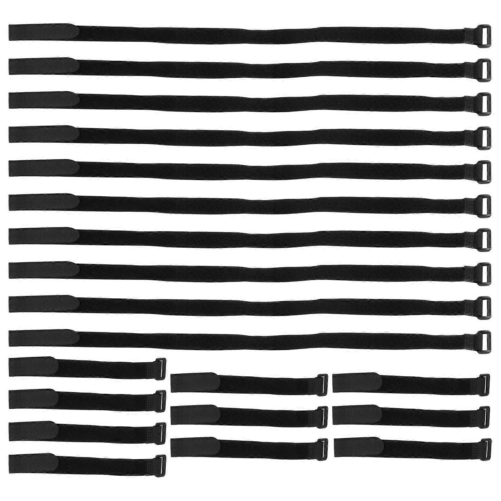 Cable Ties Reusable Nylon Buckle Fastener Hooks And Fasteners Securing Electrical Wires 20Pcs