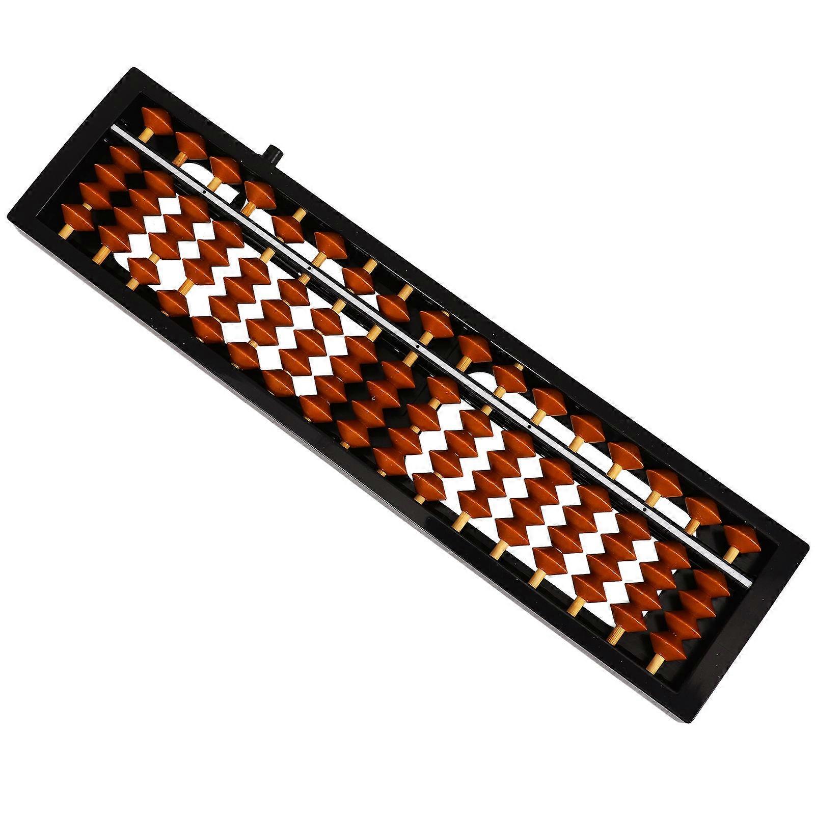 Vintage Style Chinese Abacus For Numeracy Ability Improvement 2Pcs Rectangular Plastic Suitable For Educators And Collectors