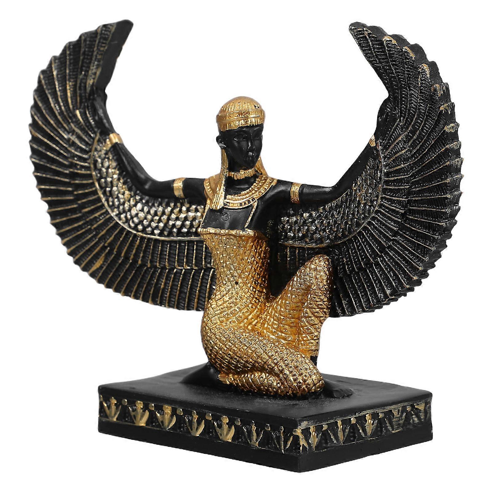 Resin Statue Decorative Figurine 5Pcs Pack