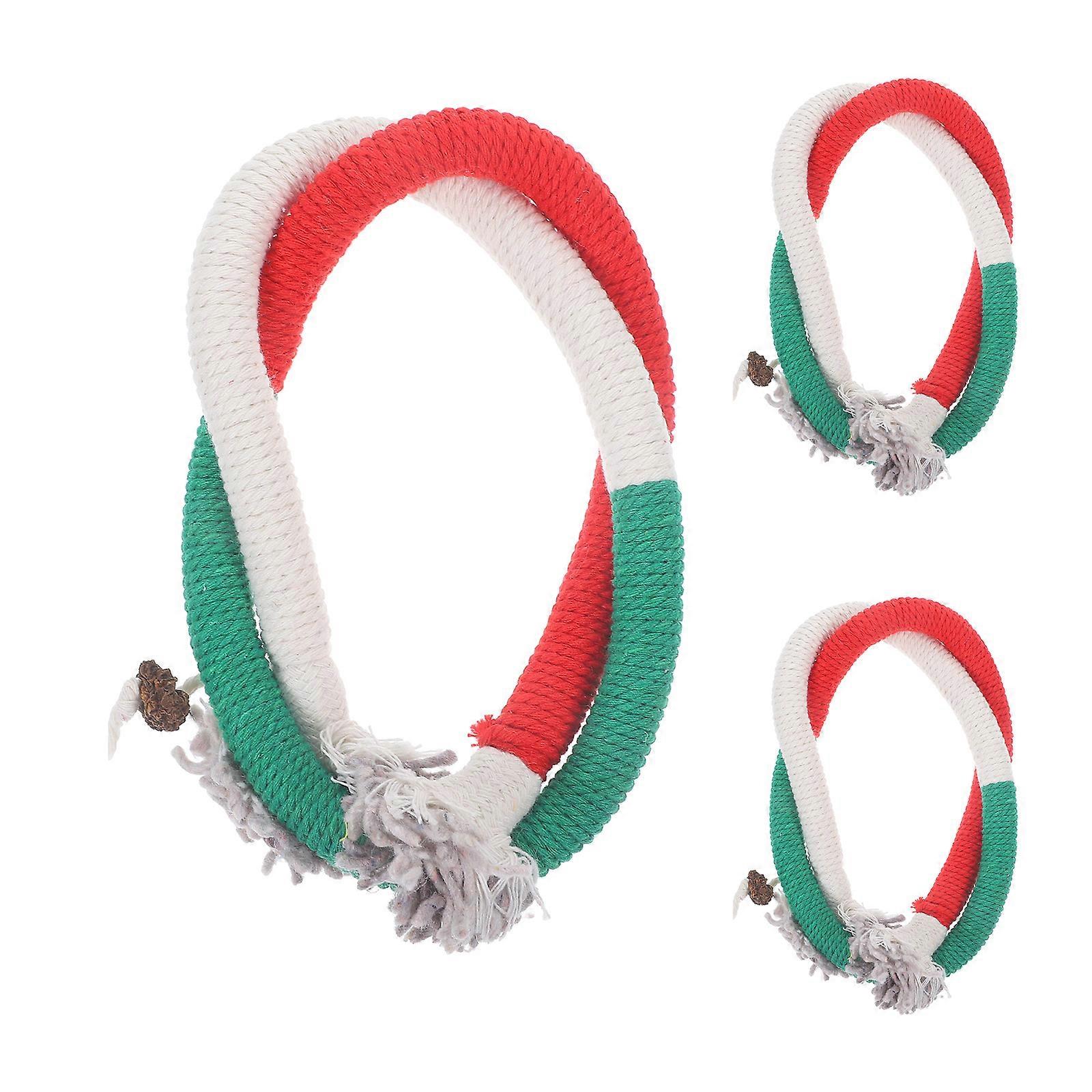 Catnip Cat Rope Toys for Interactive Play 15Pcs Colorful Chewing Toys