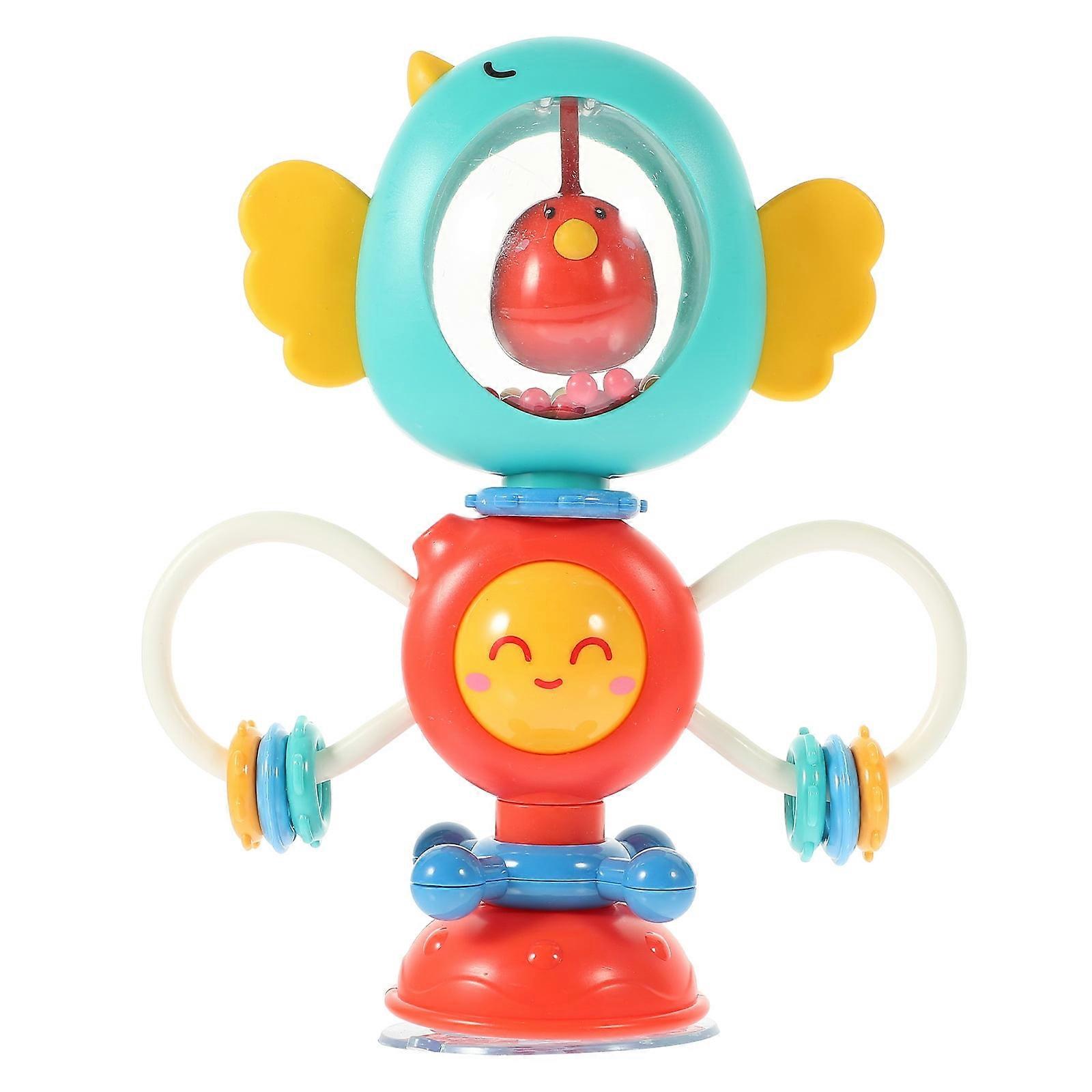 Haust Baby Rattle Toy with Suction Cup Toddler Interactive High Chair Activity Toy