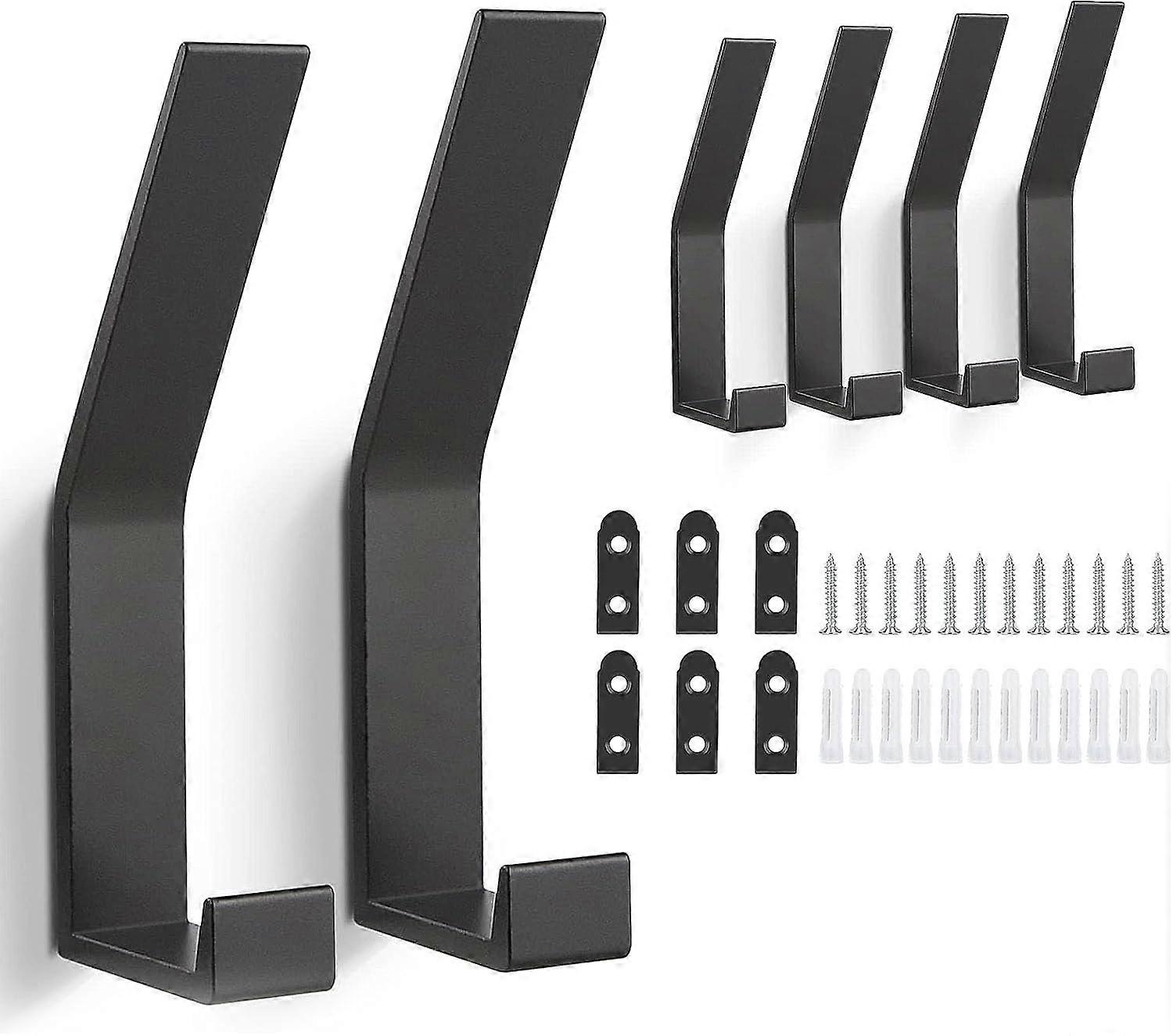 6 Pieces Wall Mounted Coat Rack, Wall Mounted Coat Rack, Coat Rack