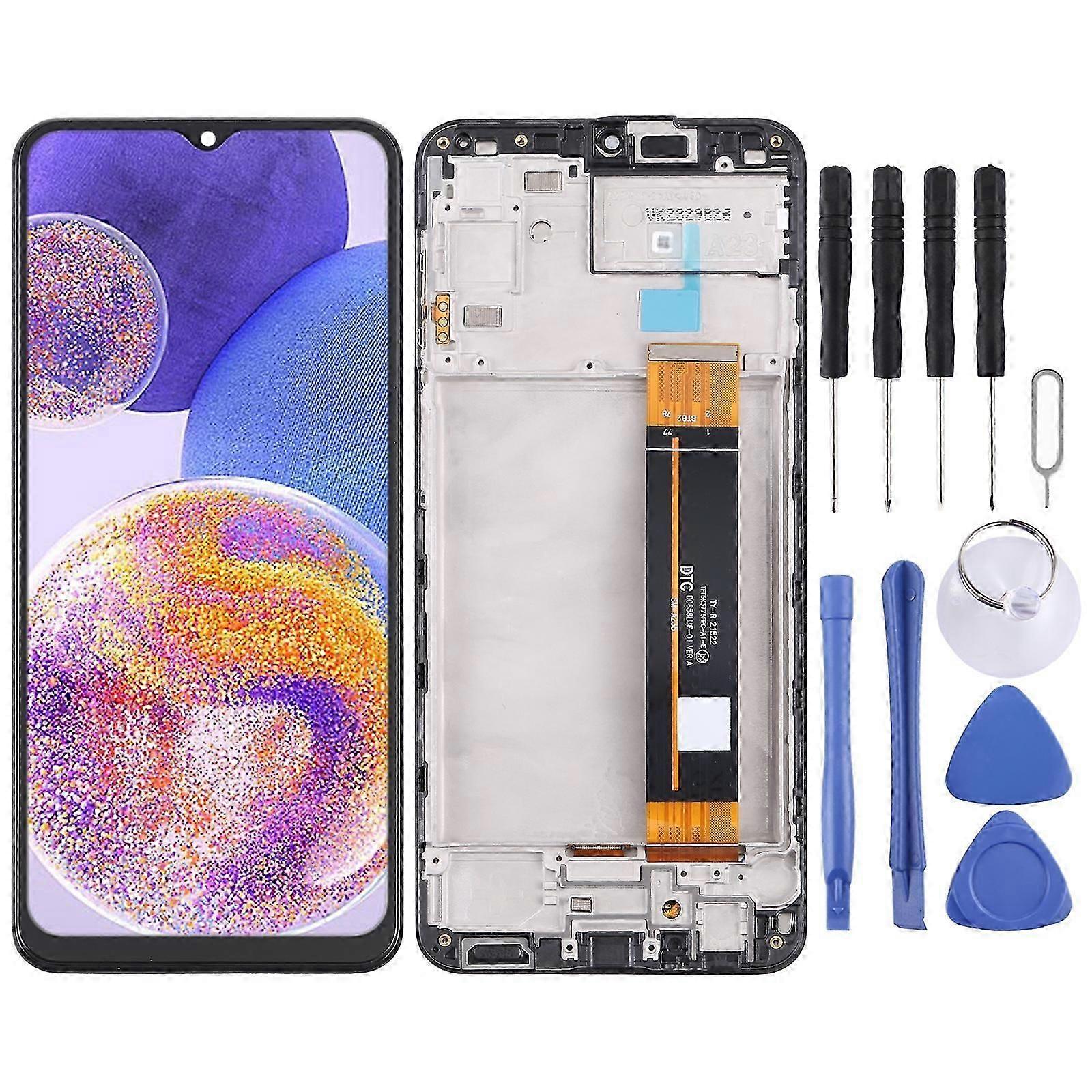 COMPATIBLE LCD Screen and Digitizer Full Assembly with Frame For Samsung Galaxy A23 SM-A235F