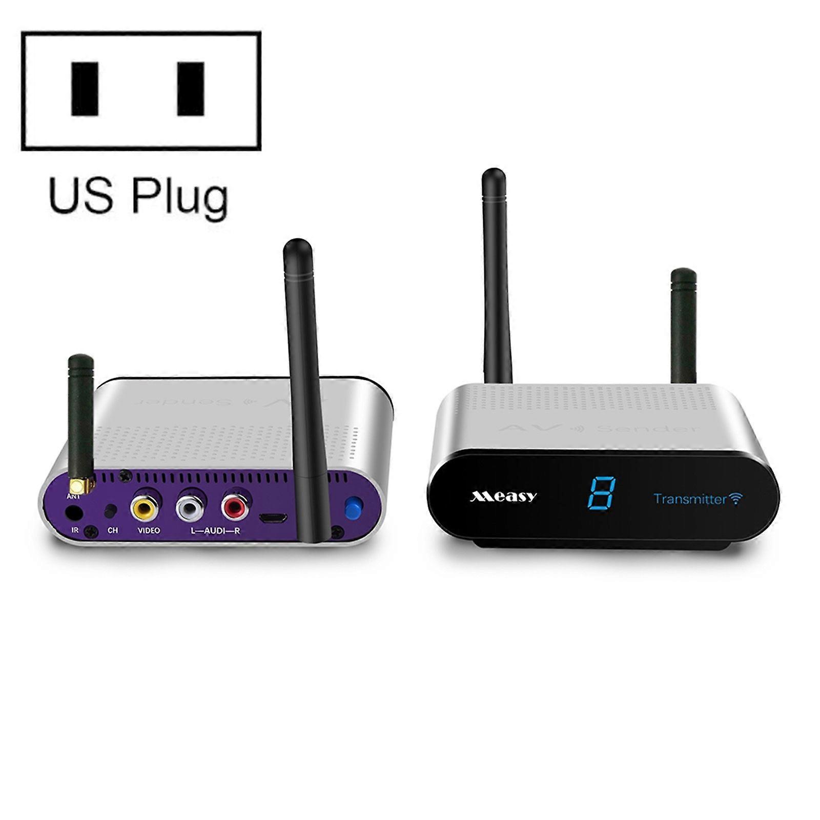 2.4GHz Wireless Audio / Video Transmitter Receiver, US Plug