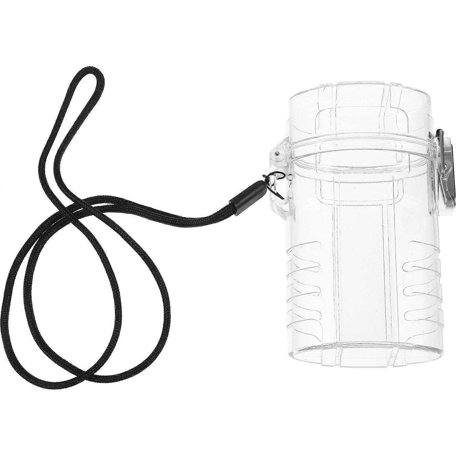 Portable Outdoor Case Transparent Plastic Holder for Storage