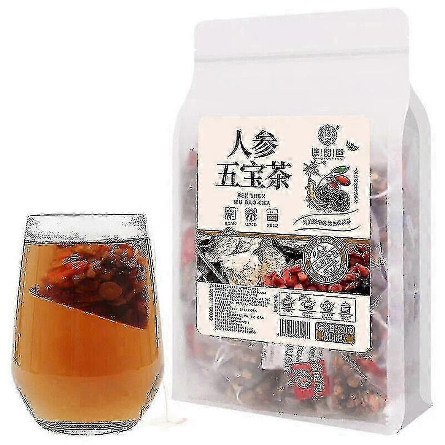 Ginseng Fünf-Schätze-Tee Kräutertee 250g