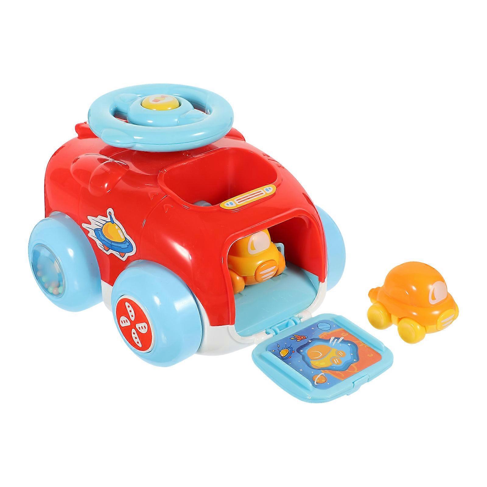 Cognitive Education Toys Three-in-One Car Designed For Child Development Inertia Assisted Moving 1 Set