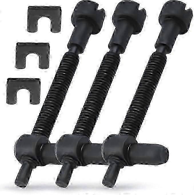 3 x Chain Adjuster Tensioner Screw For Jonsered 2077 2083 625 630 670 Chainsaw, Chain Adjuster hwy
