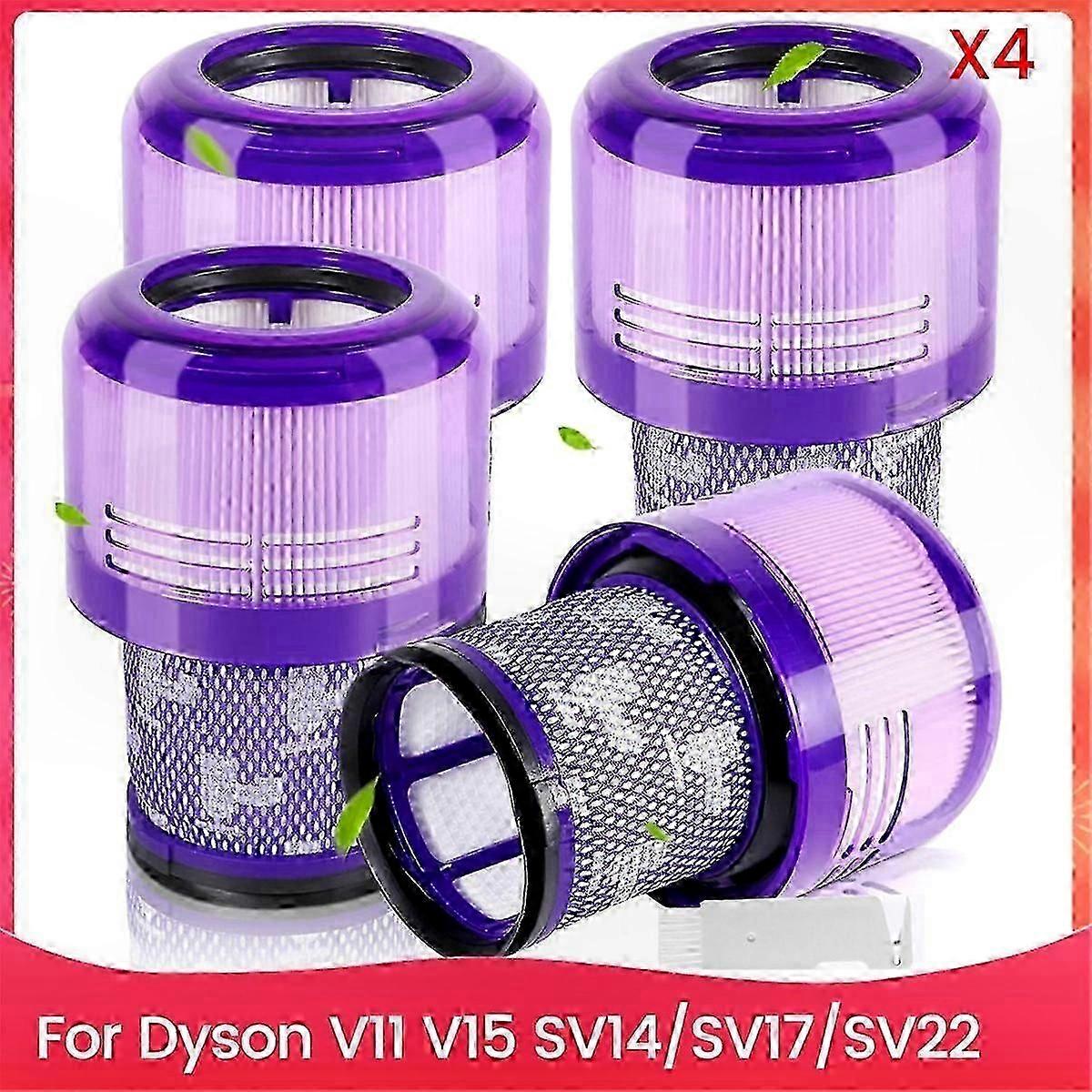 Washable Reusable Vacuum Filters Compatible with  V11 V15 SV14 SV17 SV22