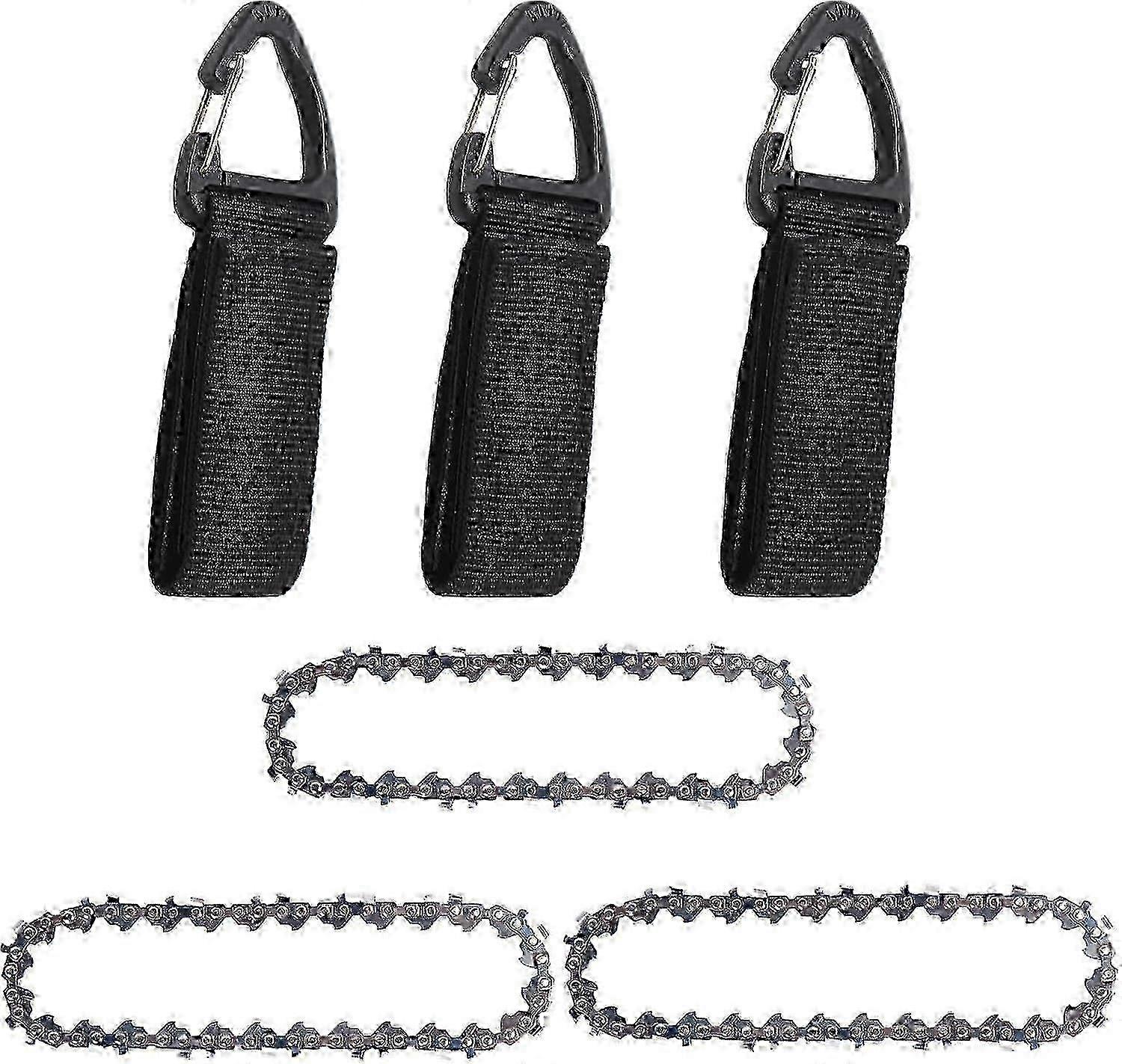 3pcs 4" GTA 26 Miter Saw Chains 1/4" 28 Drive Links, 1.1mm Mini Chainsaw Chain Accessories for Stihl 36700000028, Low Rebound miao7