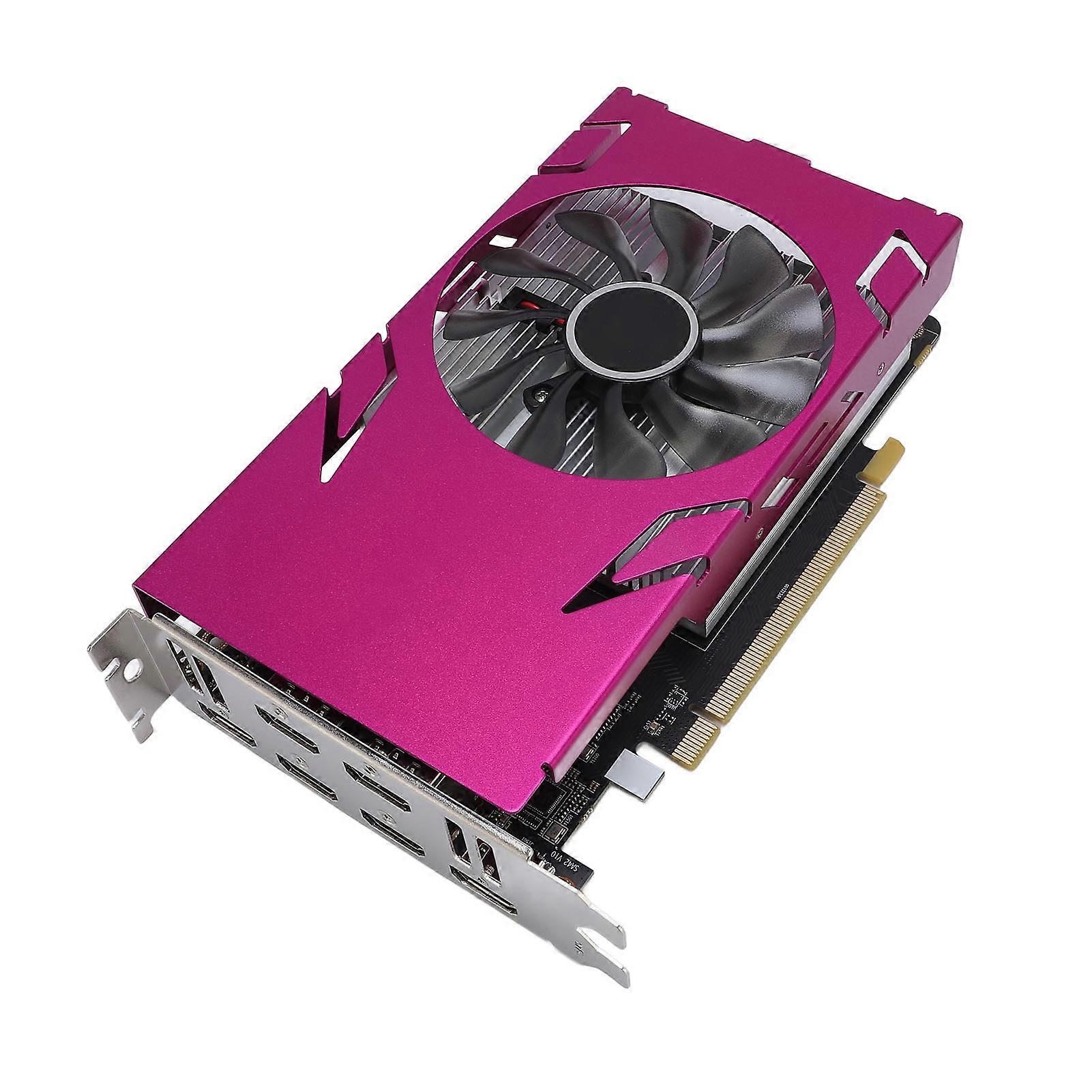 6 Screen Graphics Card 4GB GDDR5 128bit HDMI Multi-Screen Gaming Video Card PC