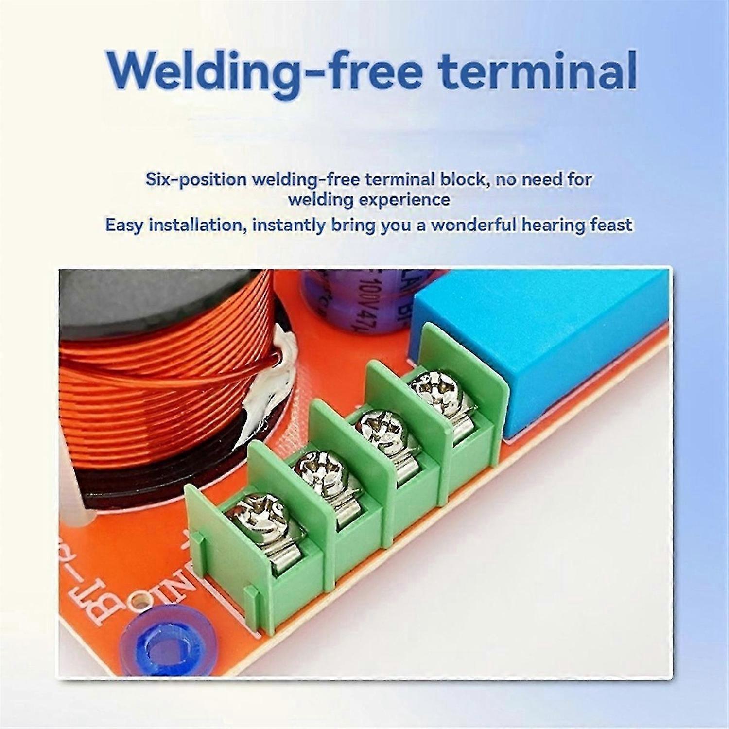 Hifi Frequency Divider Bookshelf Speaker Dedicated Crossover Fever Adjustable One High One Low Two W