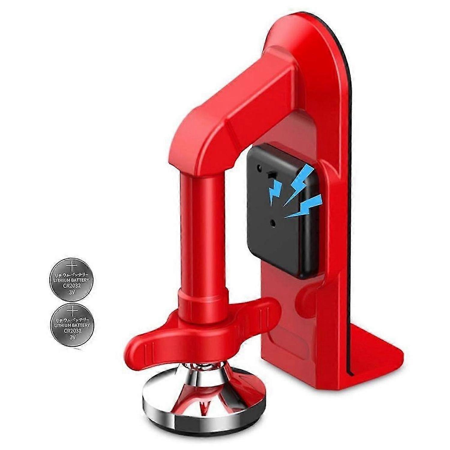 Portable Alarm Door Stopper - 80dB Anti-Theft Security Alarm Door Stoppers for Bottom of Door, Adjustable and Easy