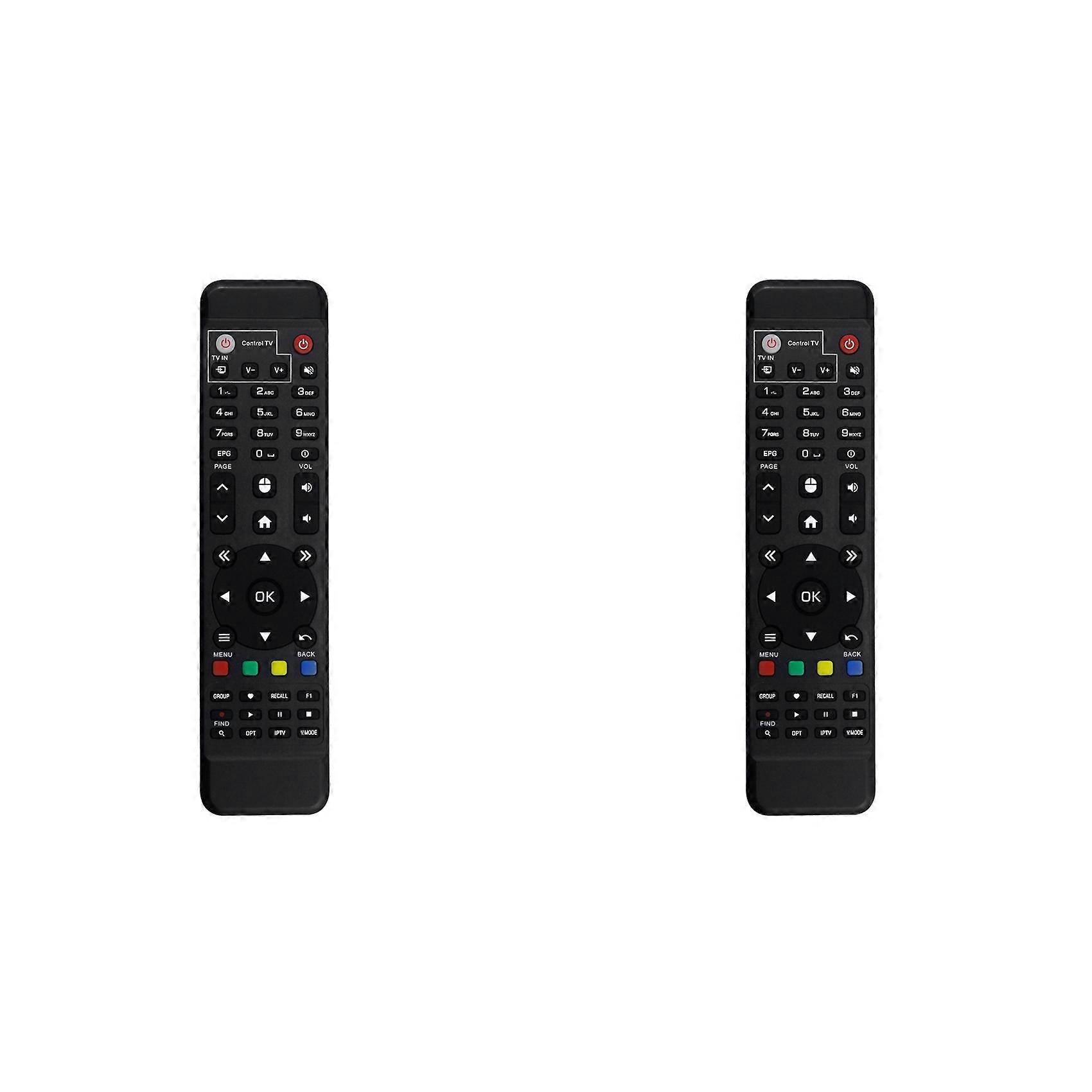 2X Replace Remote Control for Amiko A6N/A6N MAX Set Top Box Remote Control