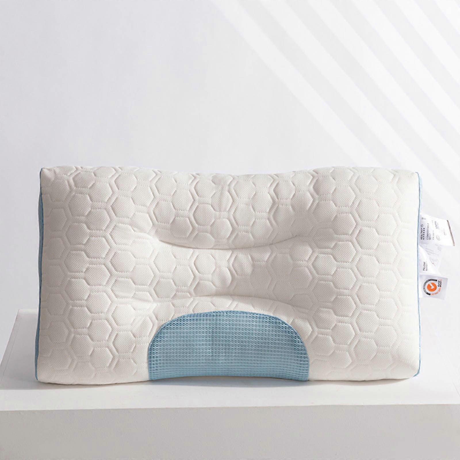 maxiaoxia Soft And Non Collapsing Core Protects The Cervical Spine And Helps Sleep. Adult And Student Household Massage Bed Pillows for Bed Sleeping