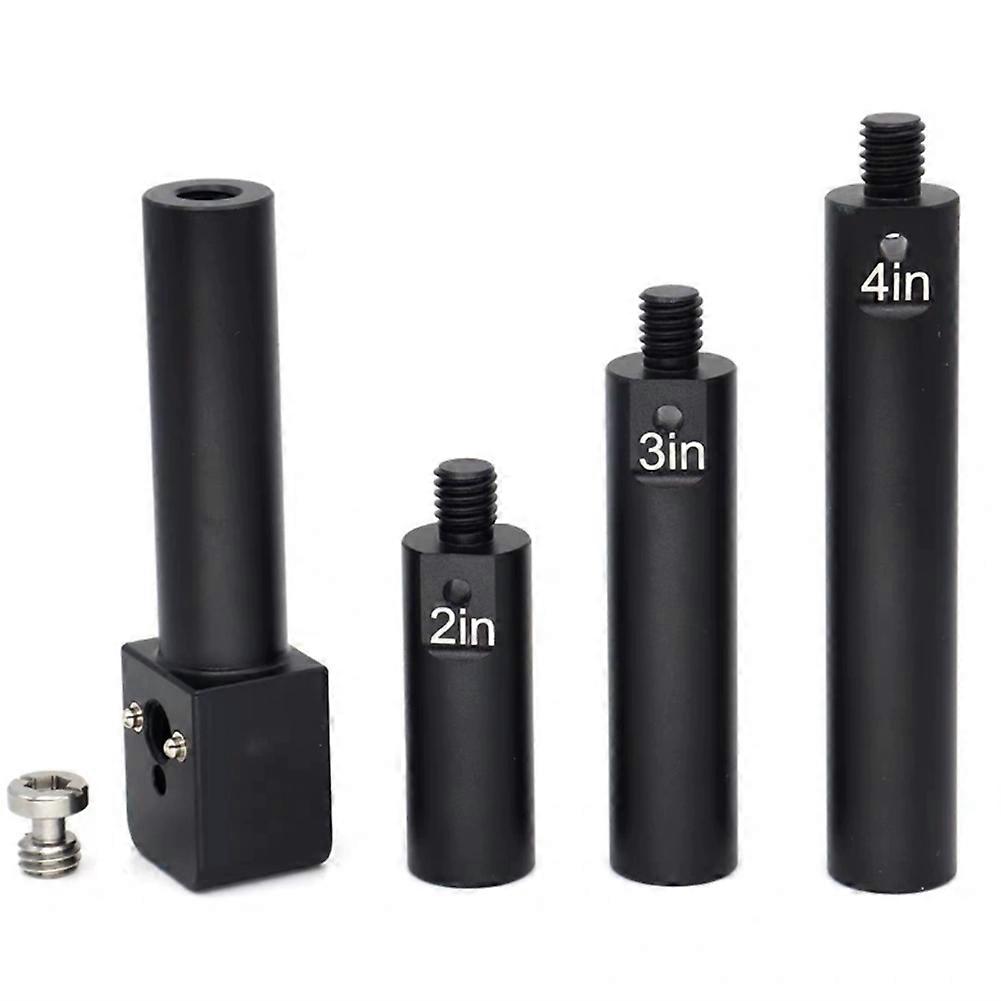 19mm Pole Mounting Bracket 3/8 Screws, Anti Twist Elastic Positioning Pin, 4 Sections of Length for ARRI RED for Sony A