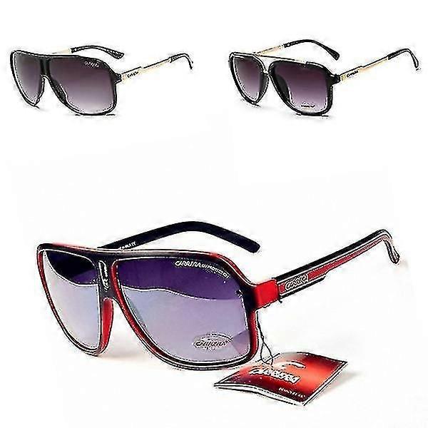 Moda Big Frame Gafas de sol personalizadas Full Frame Gafas Retro Carrera