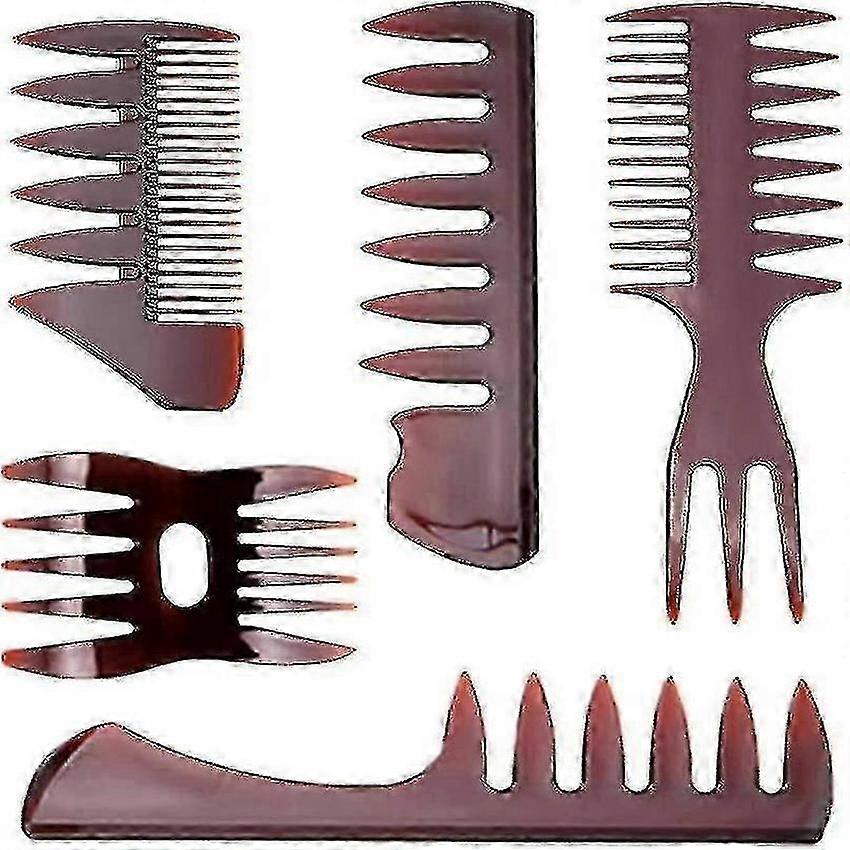 5pcs Styling Comb Set for Hair Styling and Detangling