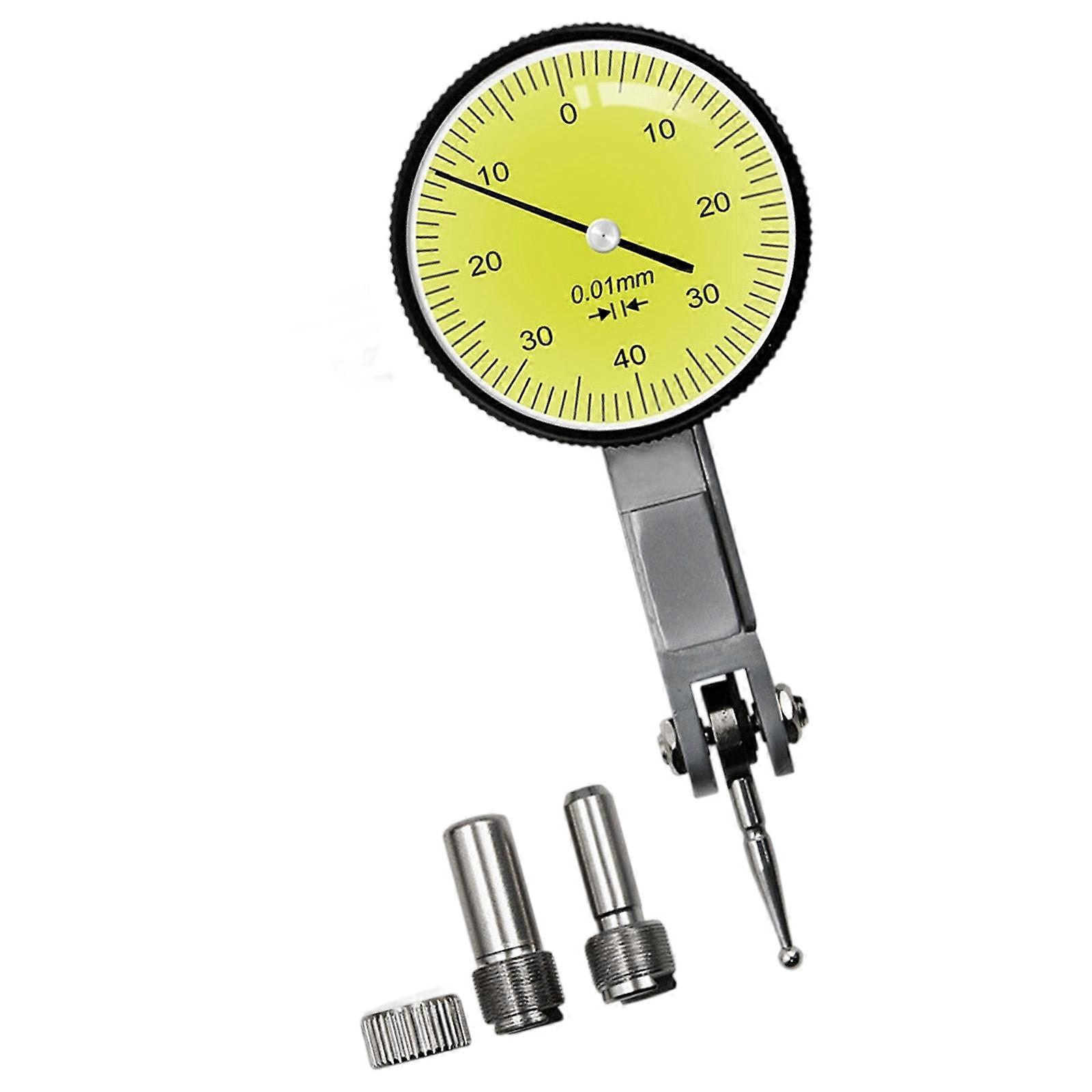 Workshop Magnetic Gauges Indicator Tool Adjustable Base 0.01mm Sensitivity Molds Inspection Device for Industrial Use Multicolor