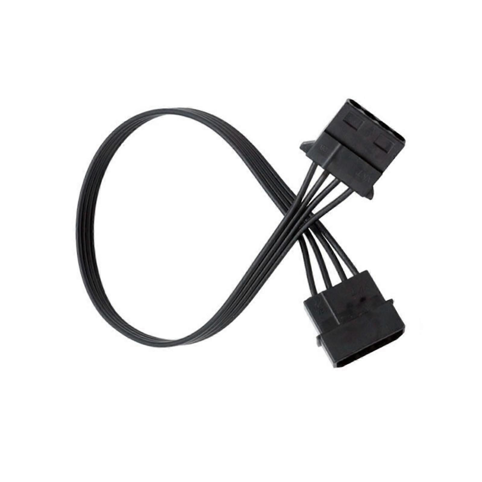 1 to 1 4Pin Fan CPU Hub Computer PC Case Chasis Cooling Power Extension Cable Splitter Adapter Controller Multicolor