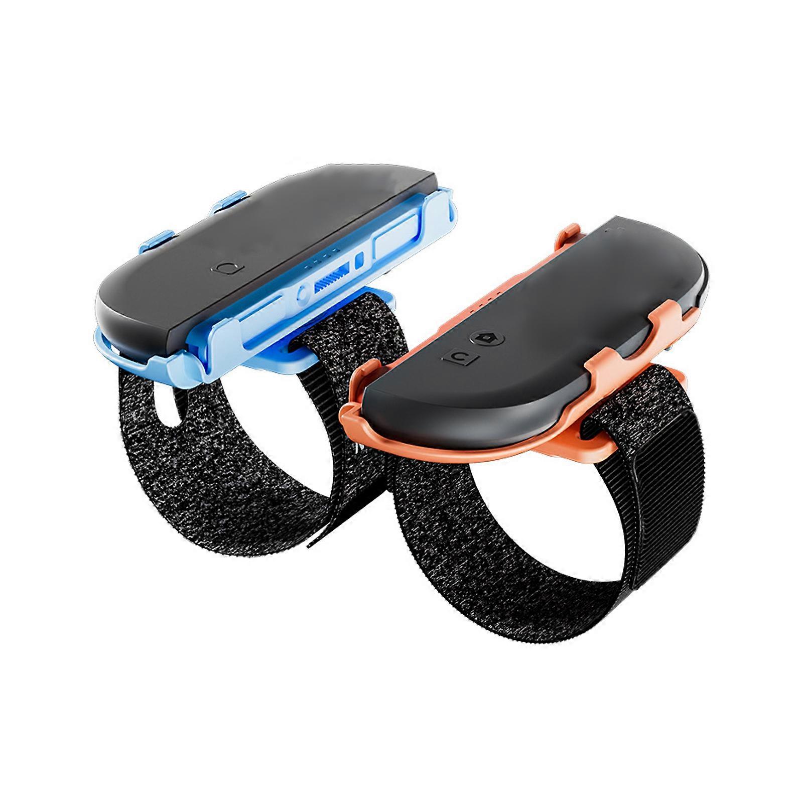 Multiple Scenario Controller Wrist Strap Expandable Design with Leg Straps Adjustable Elastic Wrist Strap for switch2  BlueOrange