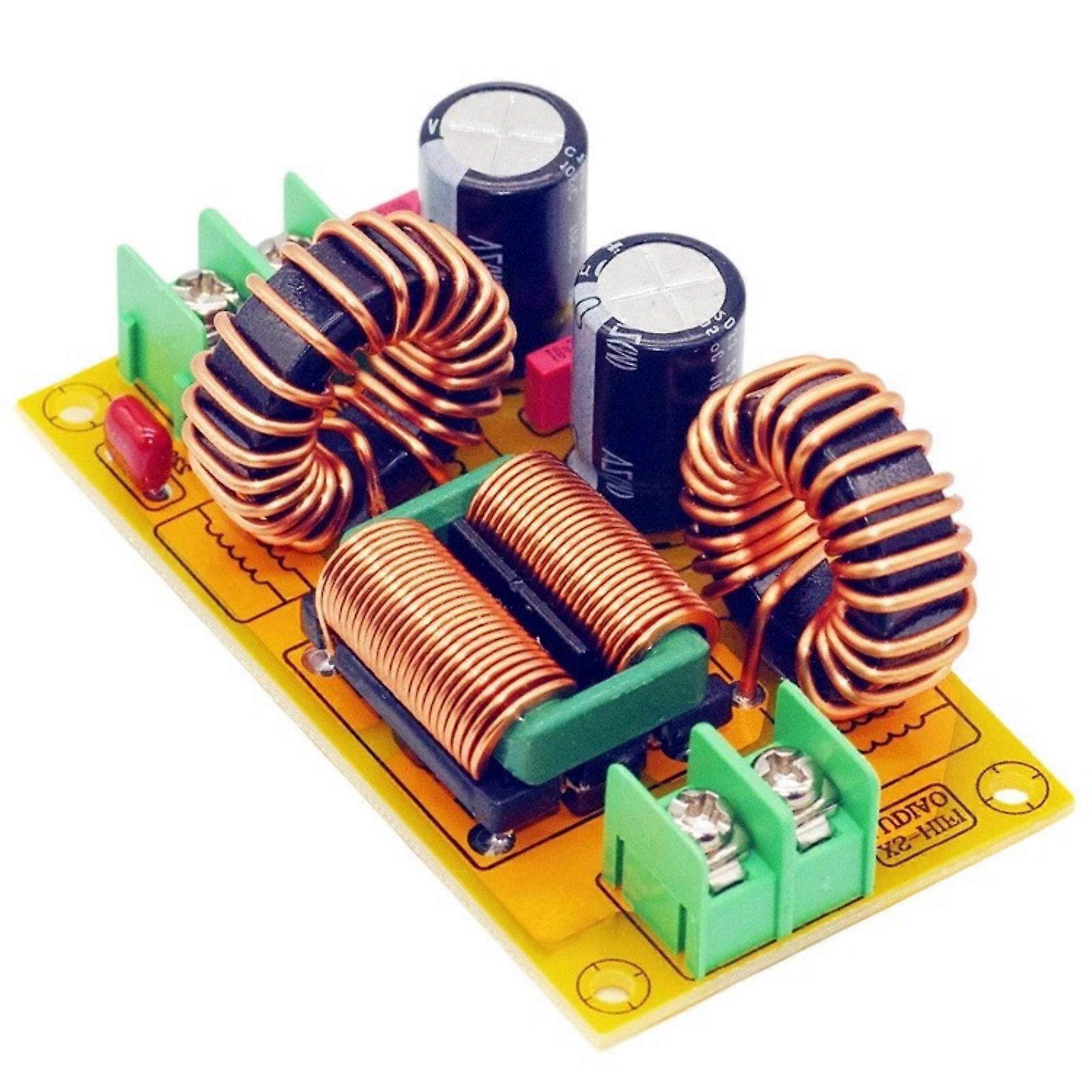LC Filter Component For Signal Integrity Highly Temperature Tolerance Emis Compliance Compactly Plastic Metal Structure Multicolor
