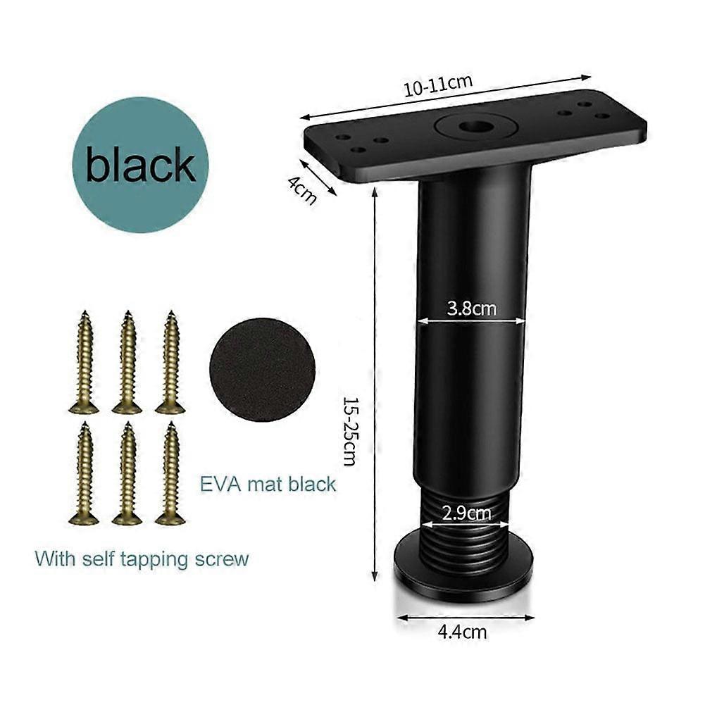 Adjustable Telescopic Furniture Heightening Bracket Bed Beam Support Fixer