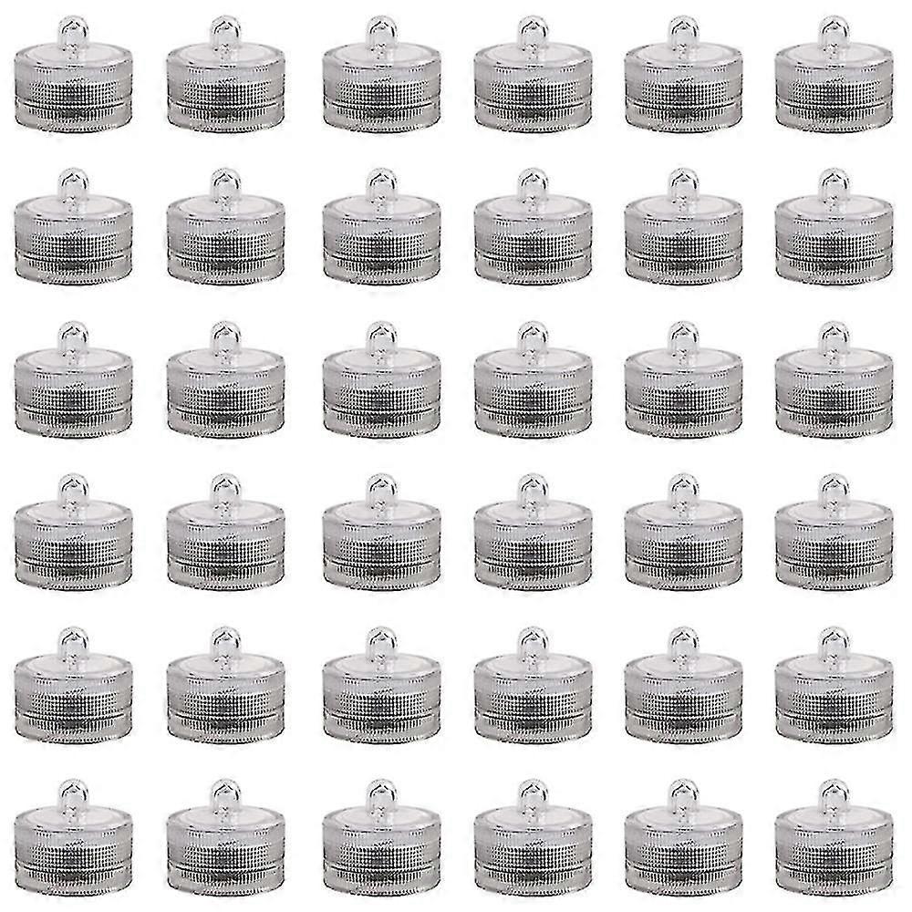 36 csomag merülő led-es lámpák, medencefények, láng nélküli LED-es lámpák esküvői parti Valentin-napra