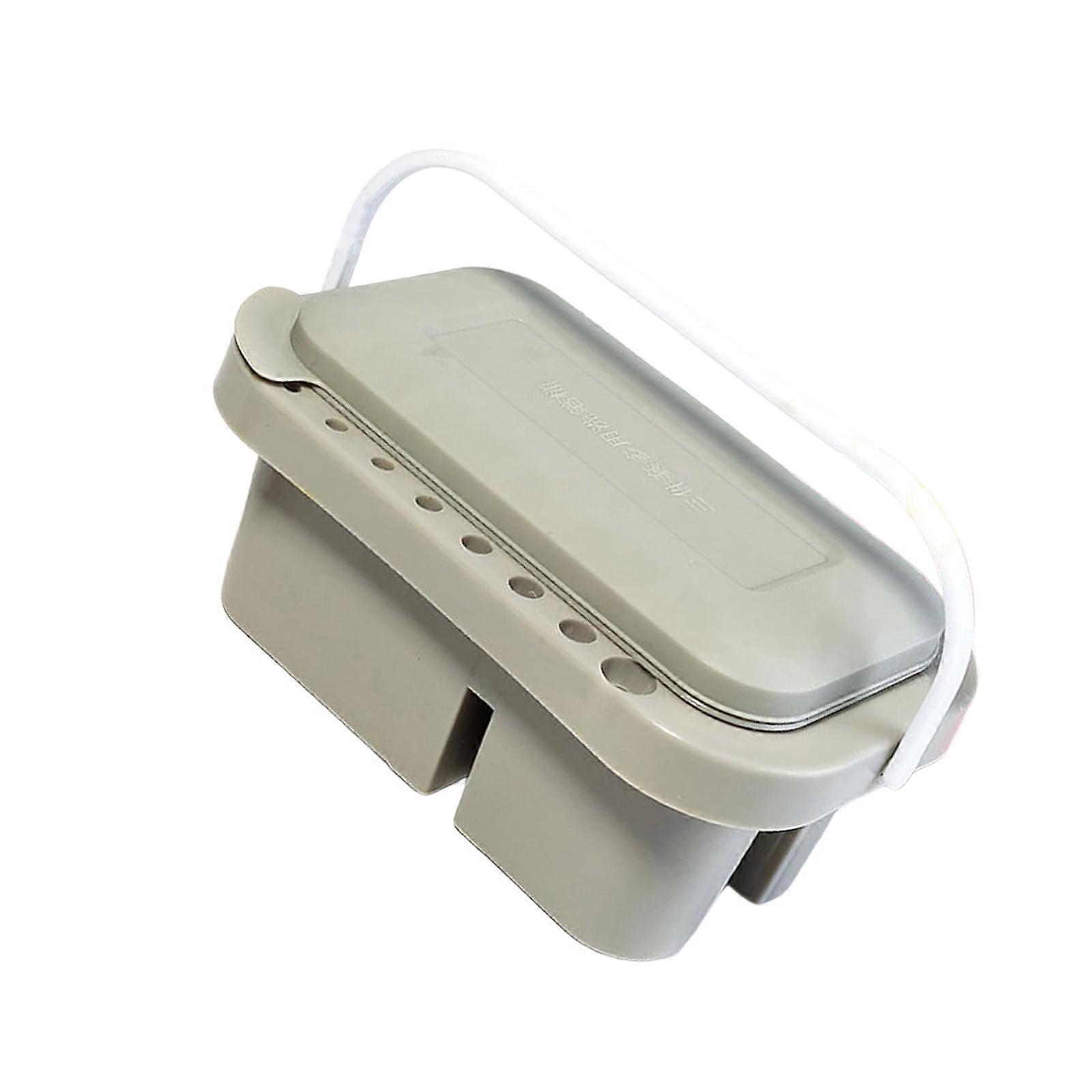 Handheld Multiple Layer Brush Cleaning Bucket For Artists Students Smooth Interior Permanent Substance Not Toxic Exemplary For Travel Studio School