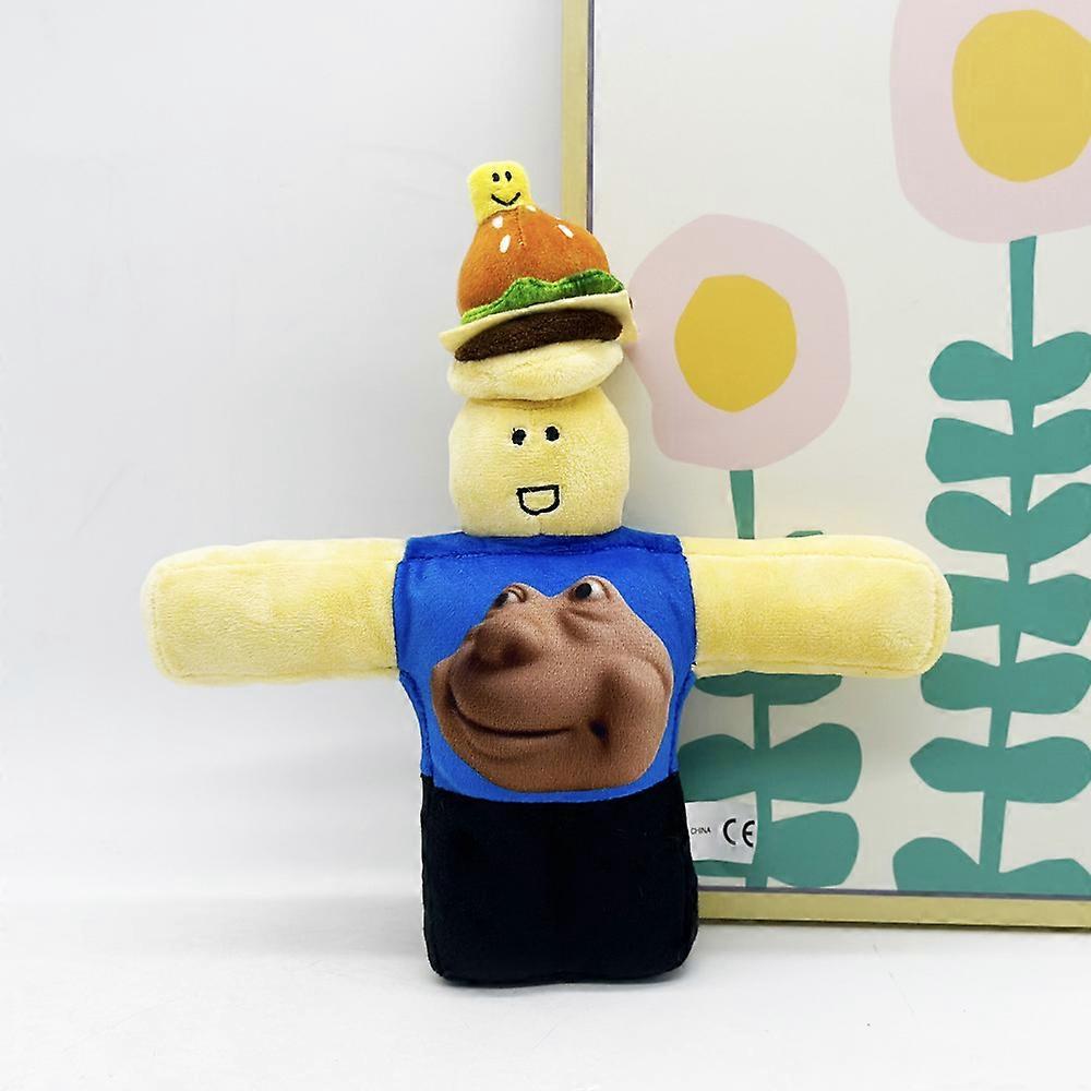 Forsaken Roblox Abandoned Robot (Hamburger Robot) Plush Toy